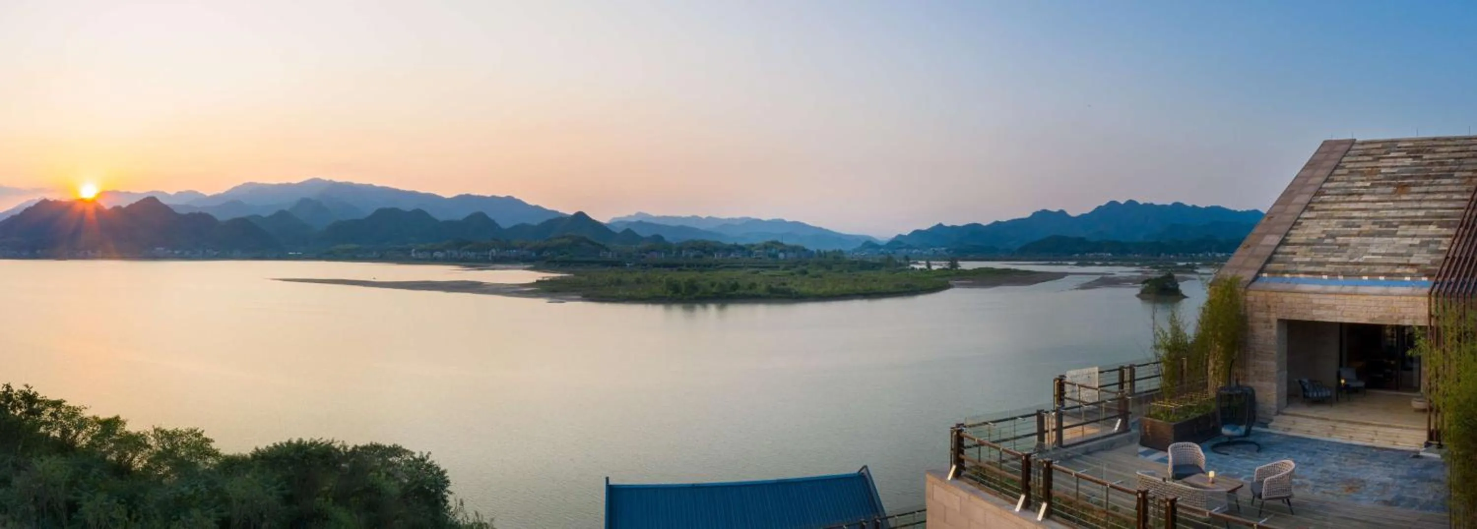 Property building in Conrad Hangzhou Tonglu