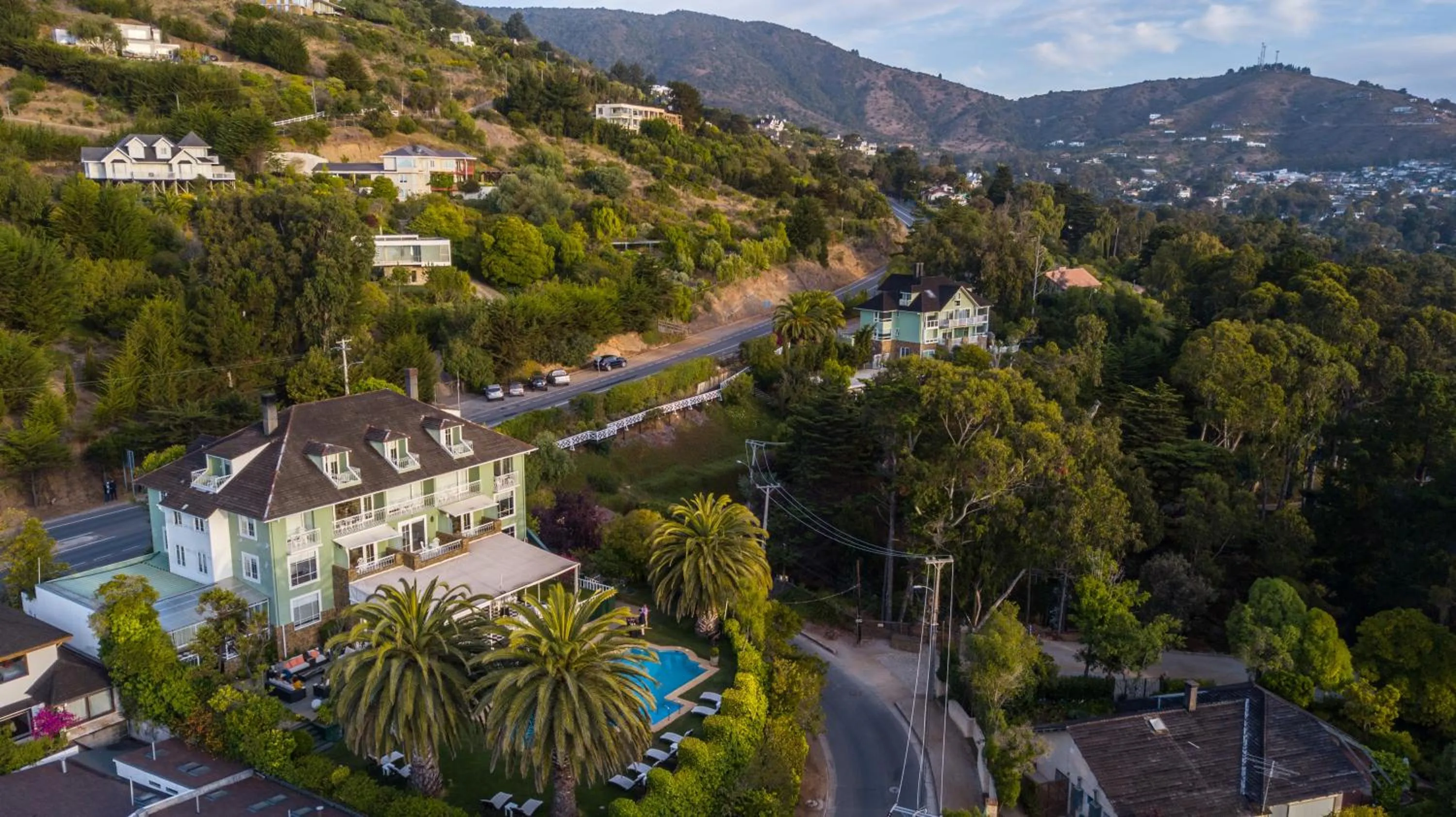 Bird's eye view in Hotel Isla Seca