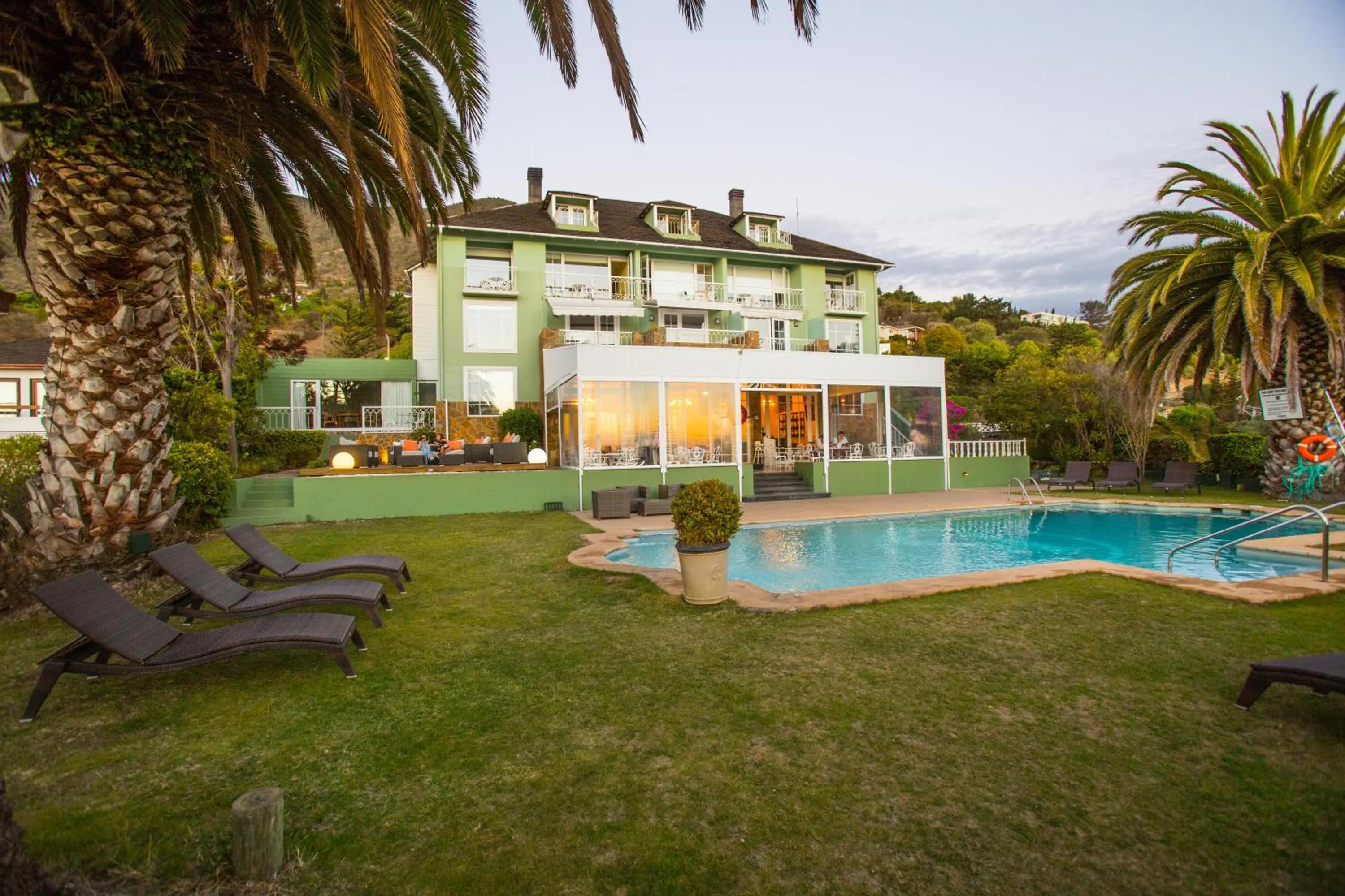 Garden in Hotel Isla Seca