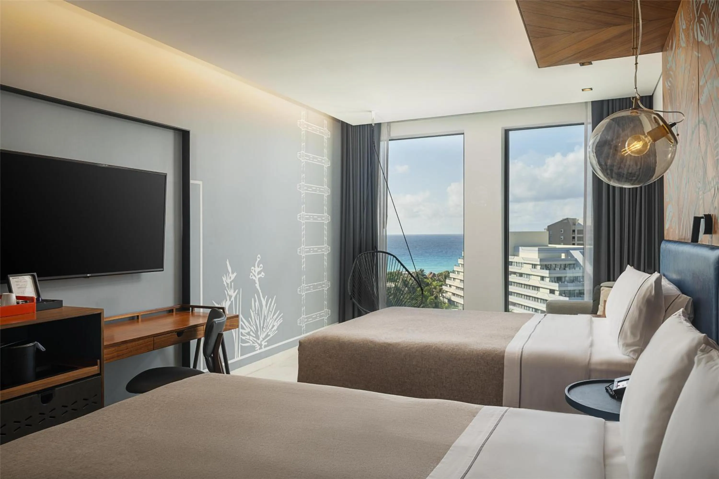 Bed in Canopy By Hilton Cancun La Isla