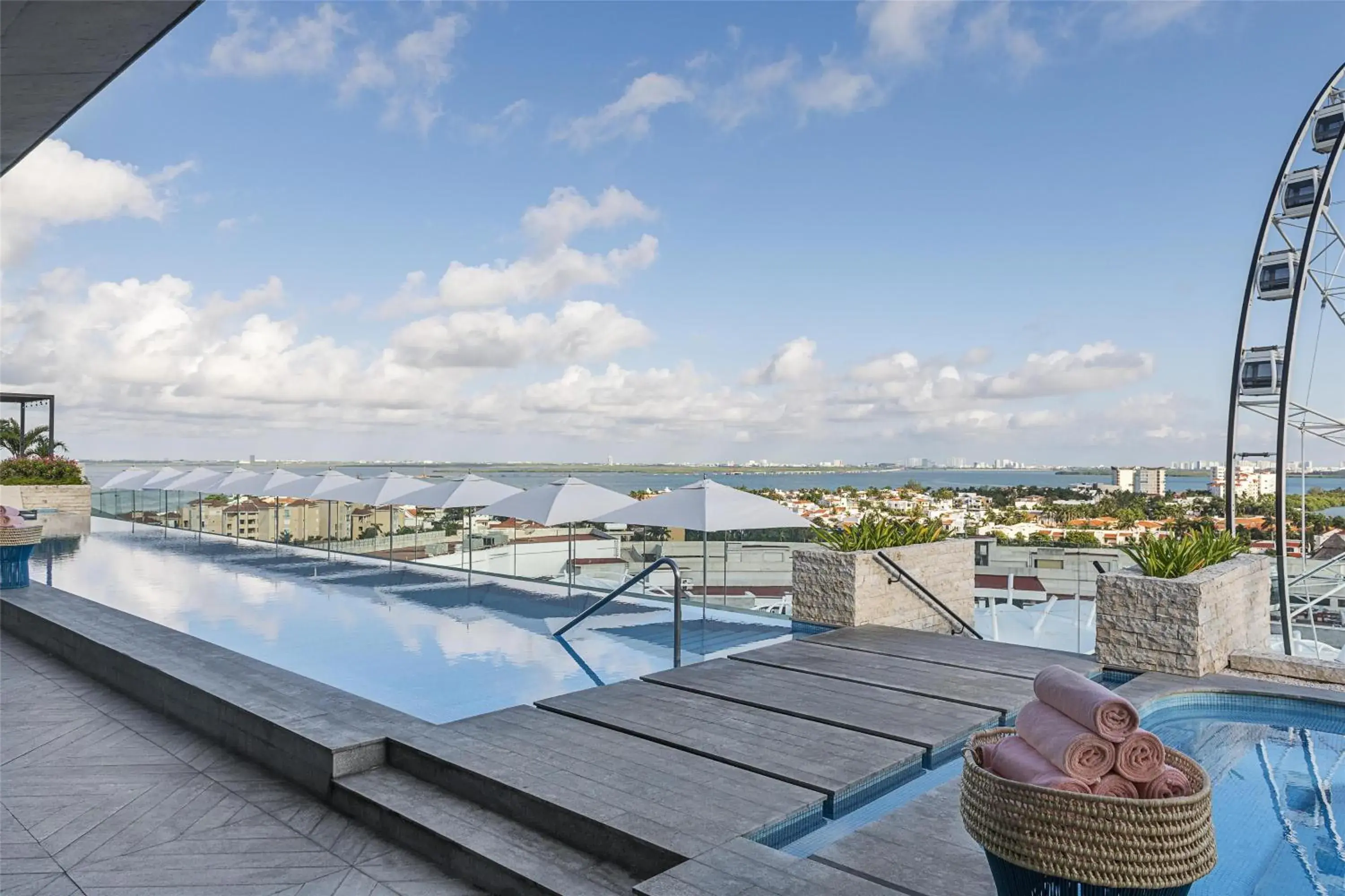 Pool view in Canopy By Hilton Cancun La Isla Pool view in Canopy By Hilton Cancun La Isla