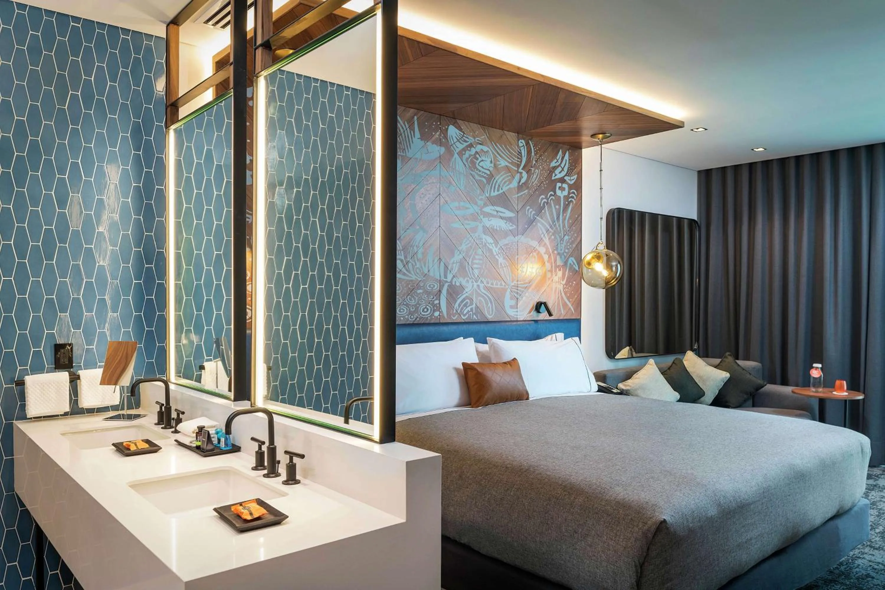 Bed in Canopy By Hilton Cancun La Isla