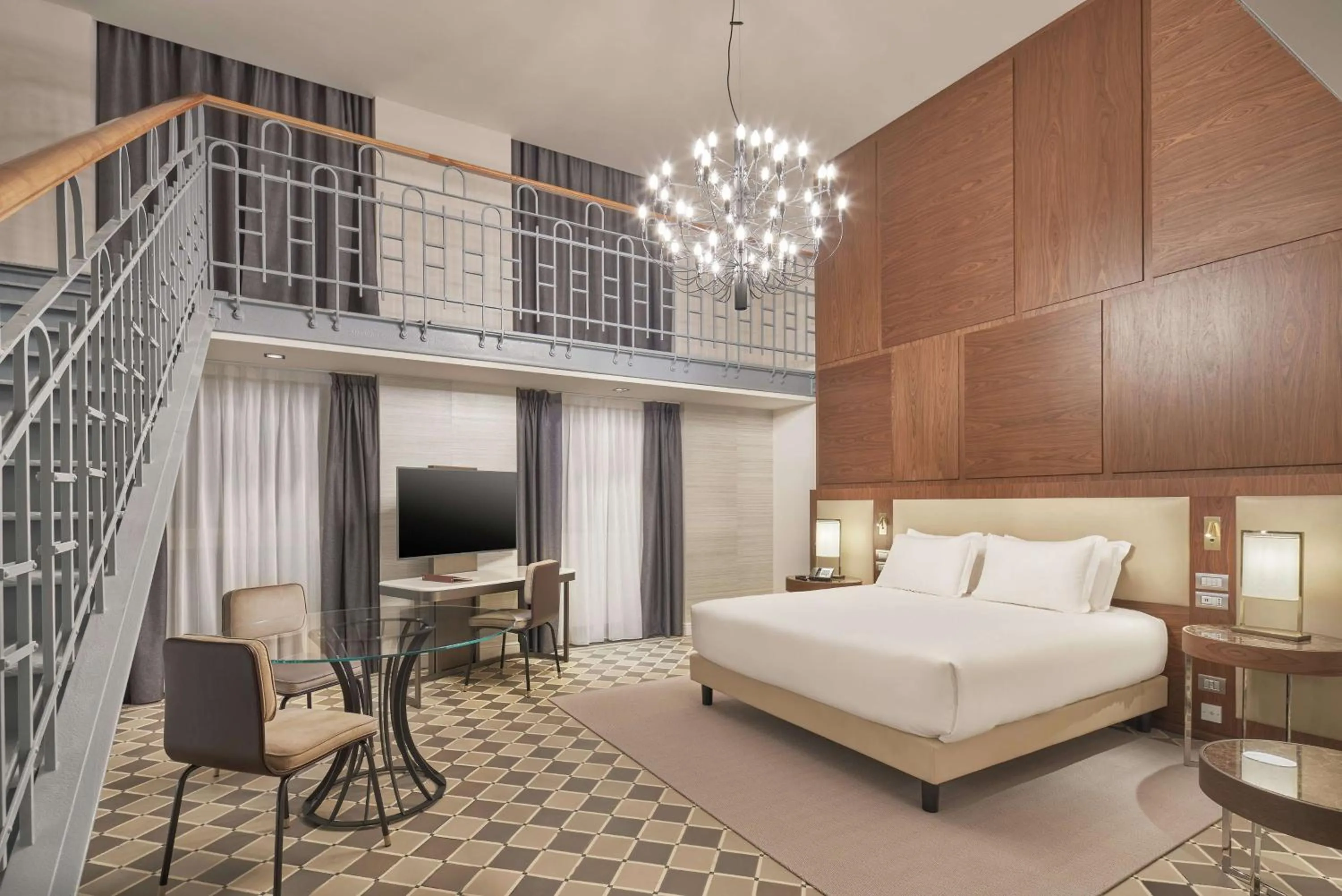 Bed in DoubleTree By Hilton Trieste