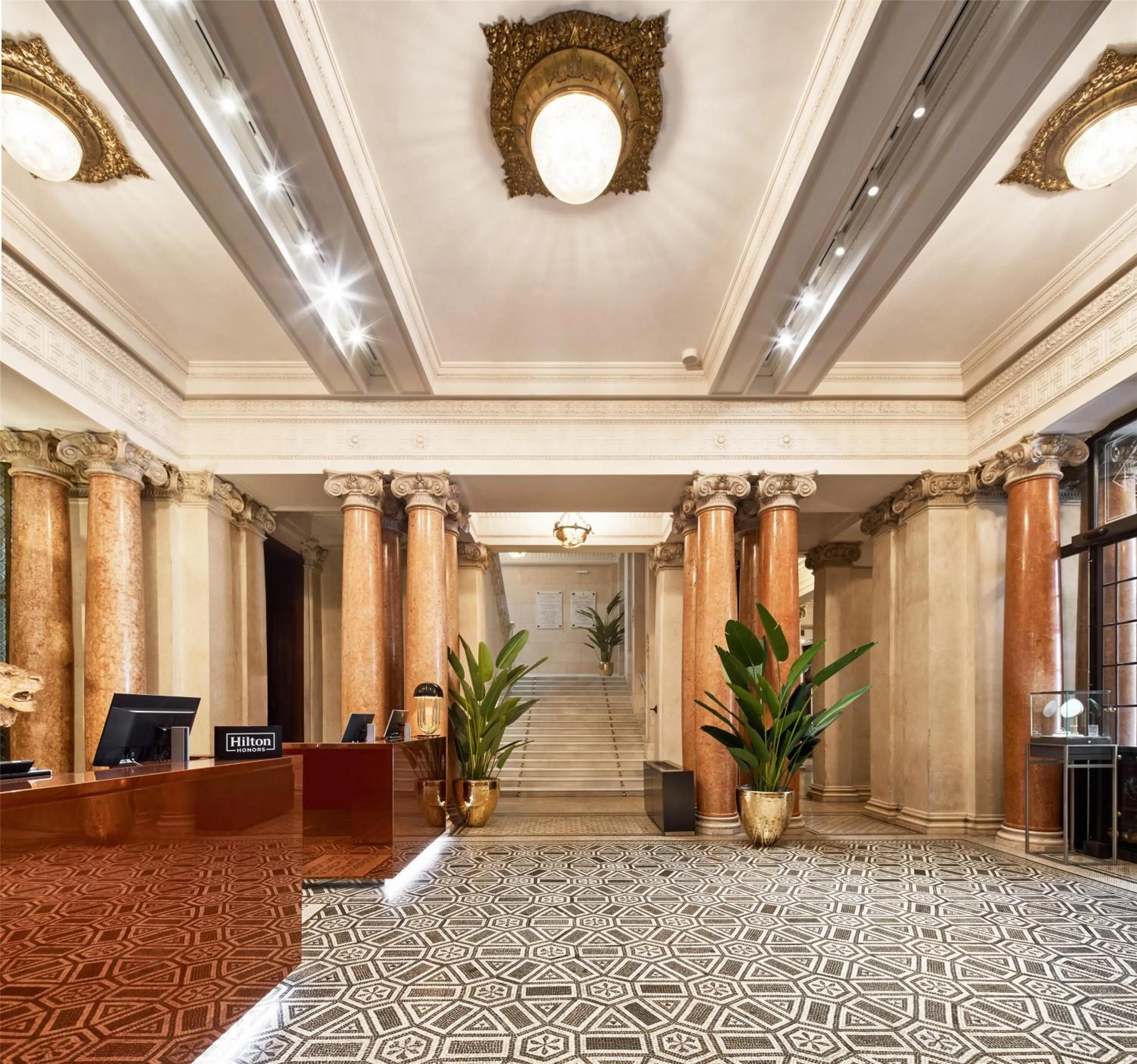 Lobby or reception in DoubleTree By Hilton Trieste