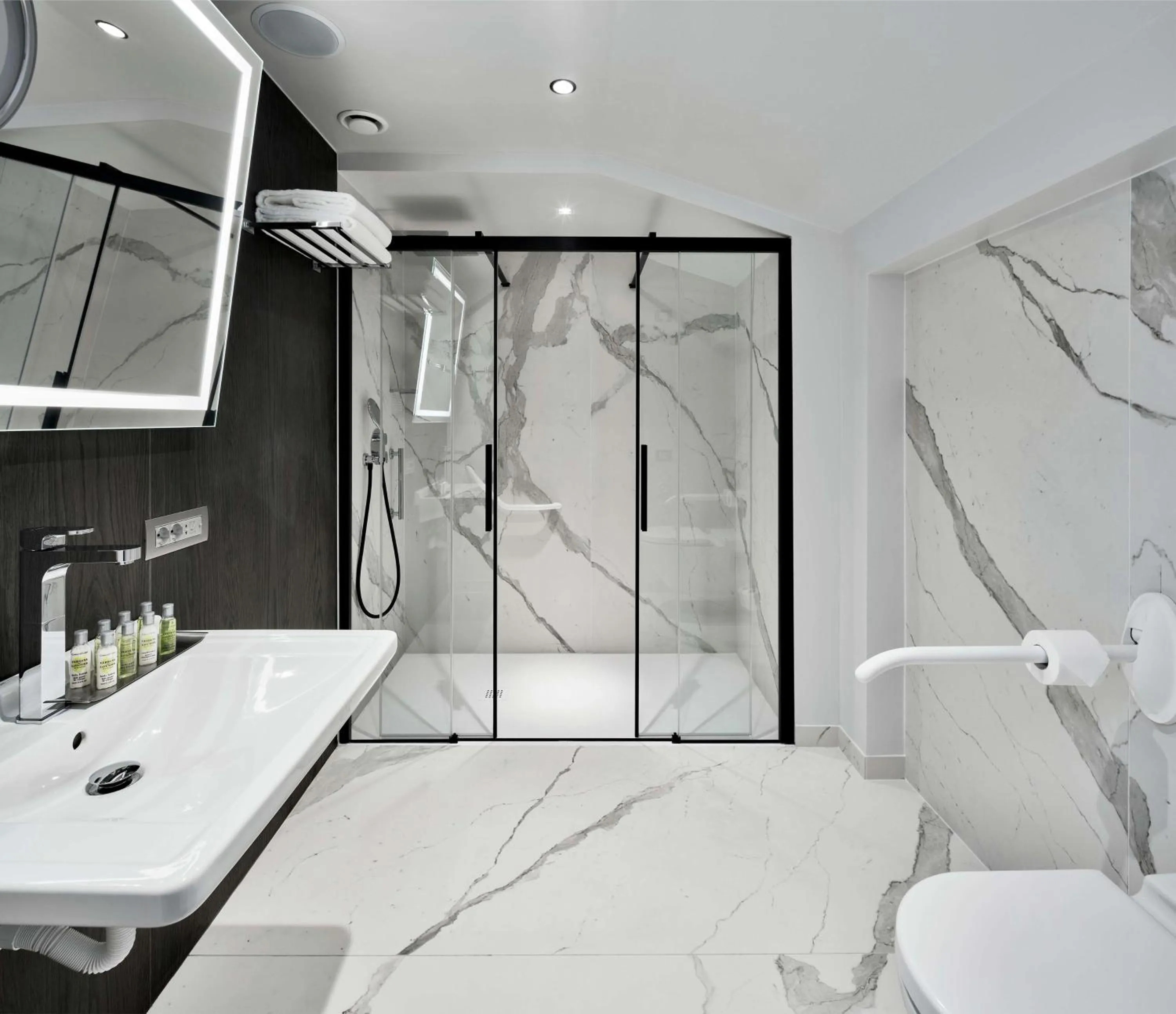 Bathroom in DoubleTree By Hilton Trieste