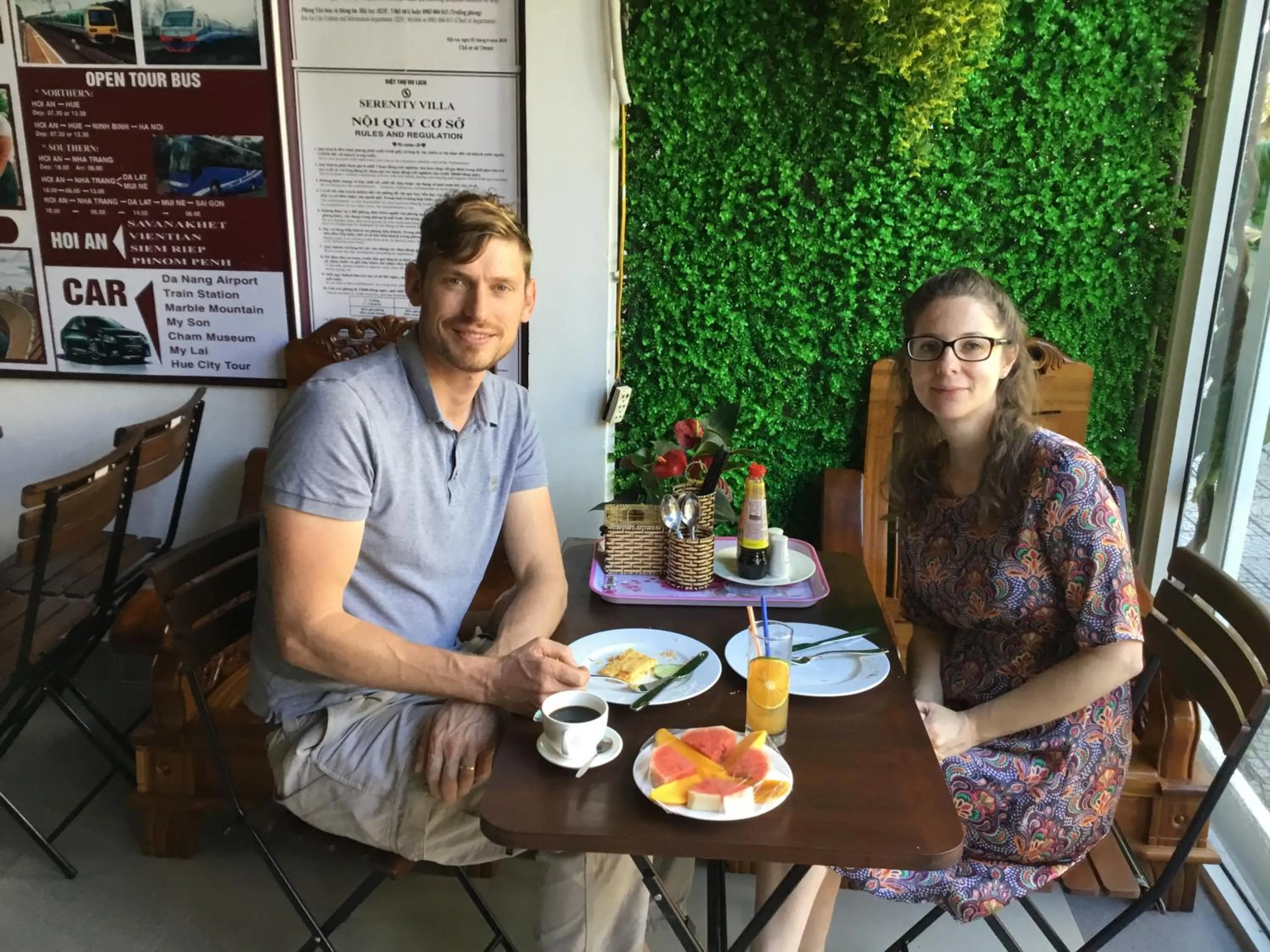 Breakfast in Serenity Villa Hoi An