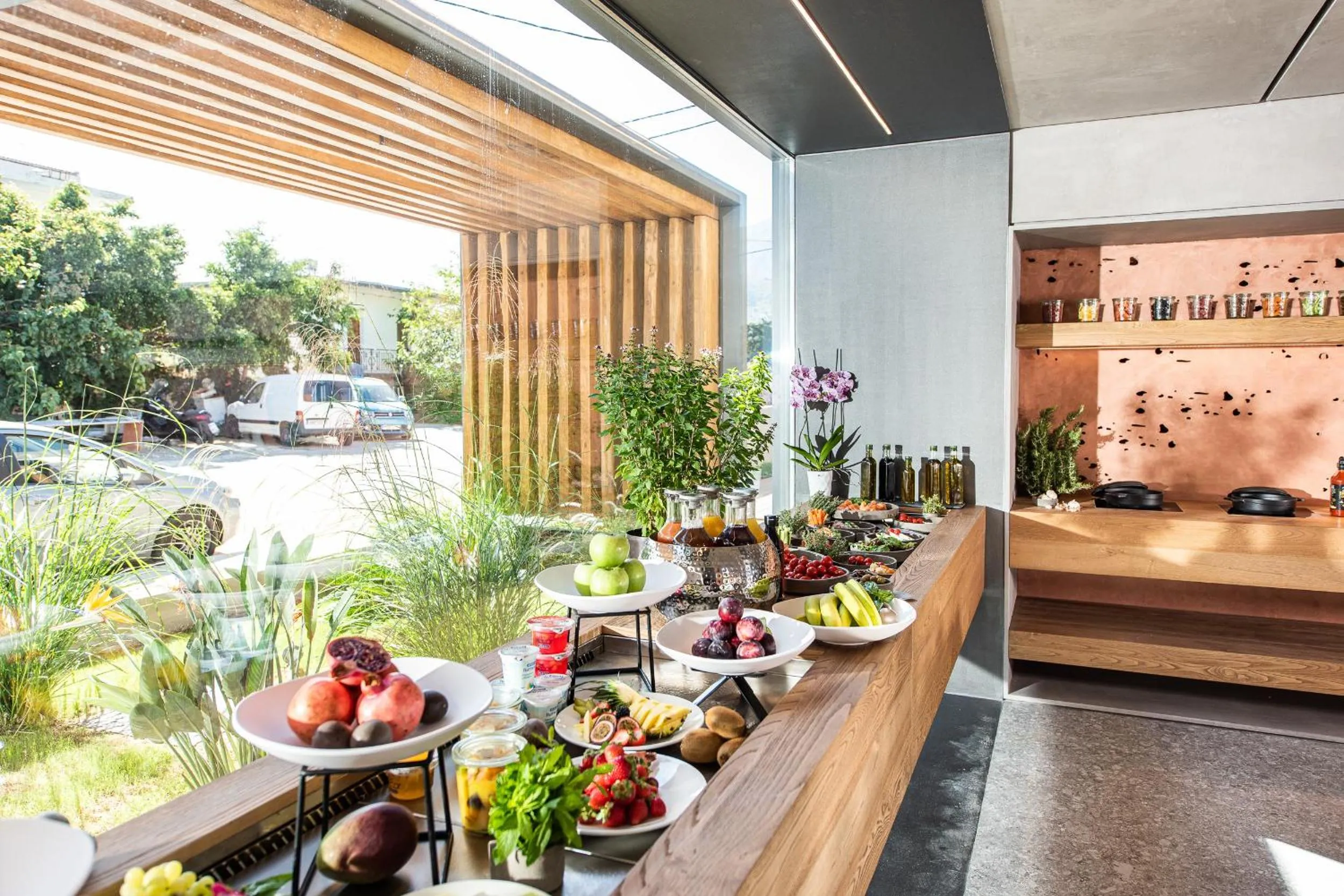 Breakfast in Pilot Amphora Boutique Hotel "Adults Only"