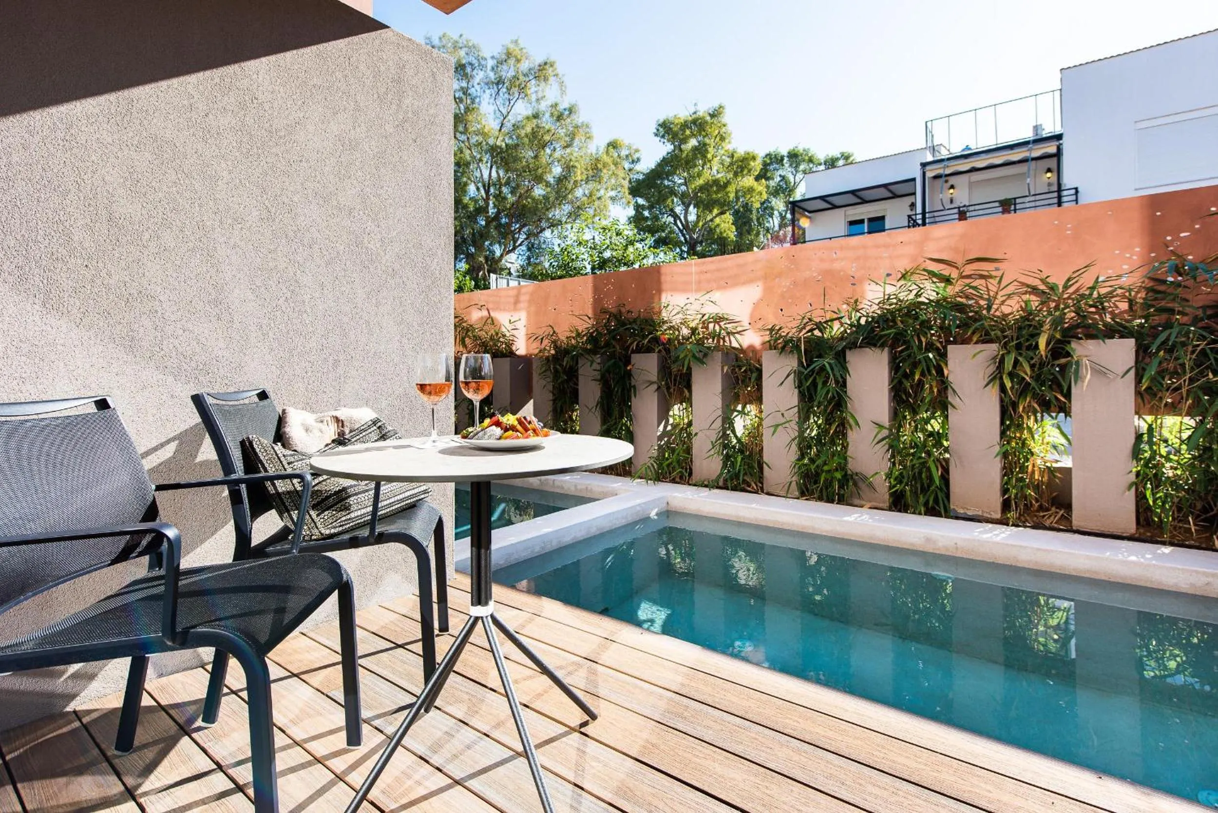 Balcony/Terrace in Pilot Amphora Boutique Hotel "Adults Only"