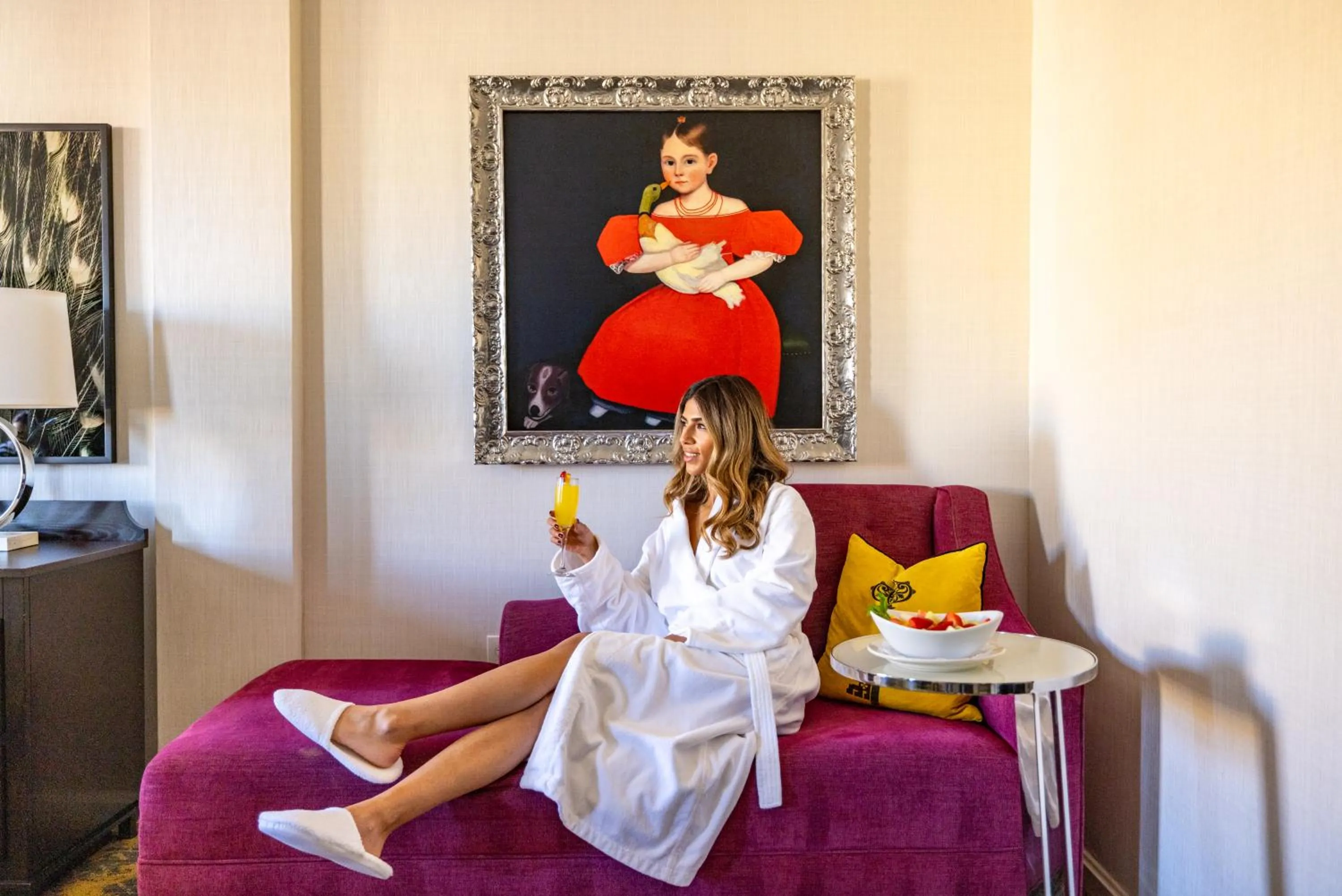 Bedroom in The Churchill Hotel Near Embassy Row
