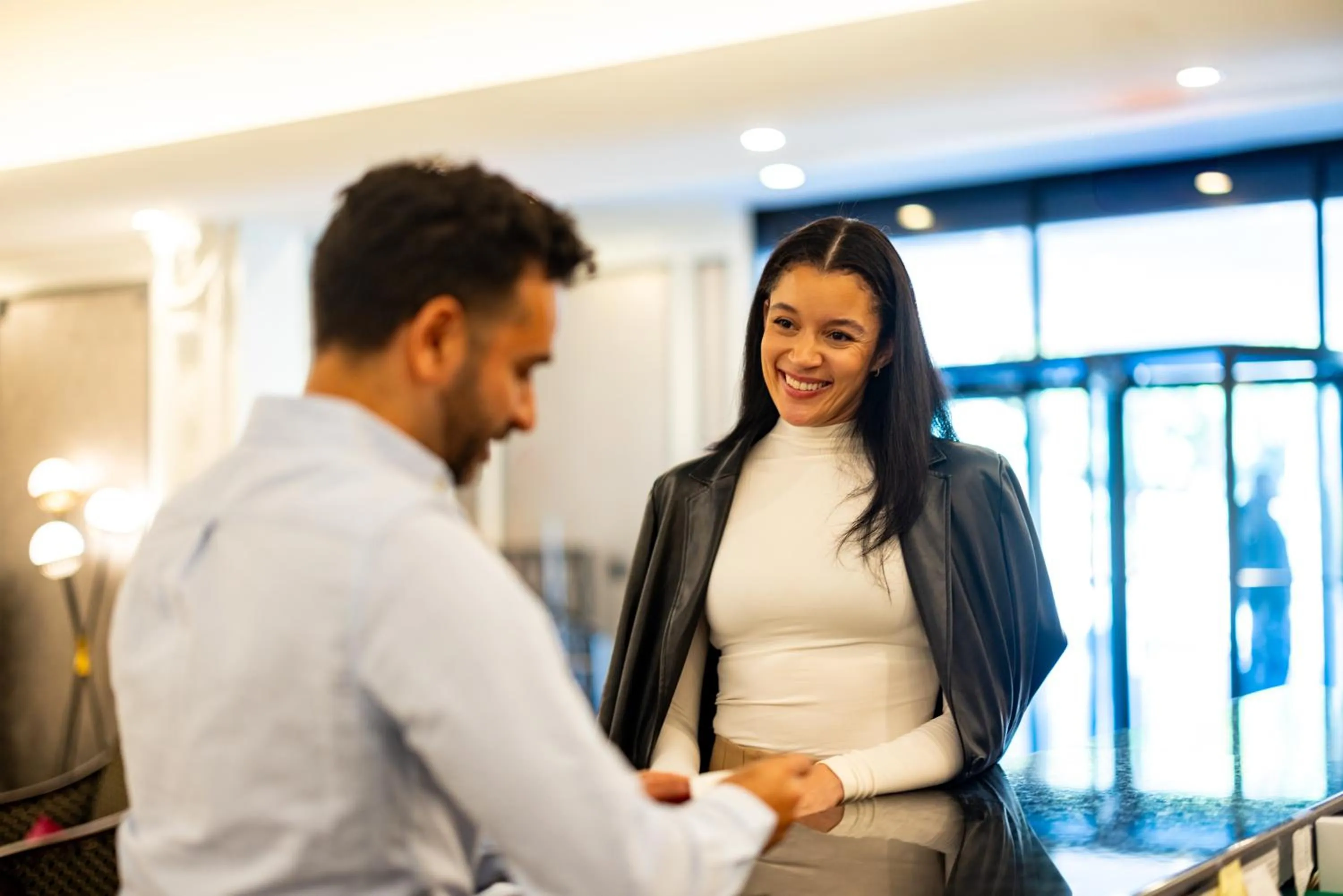 Lobby or reception in The Churchill Hotel Near Embassy Row