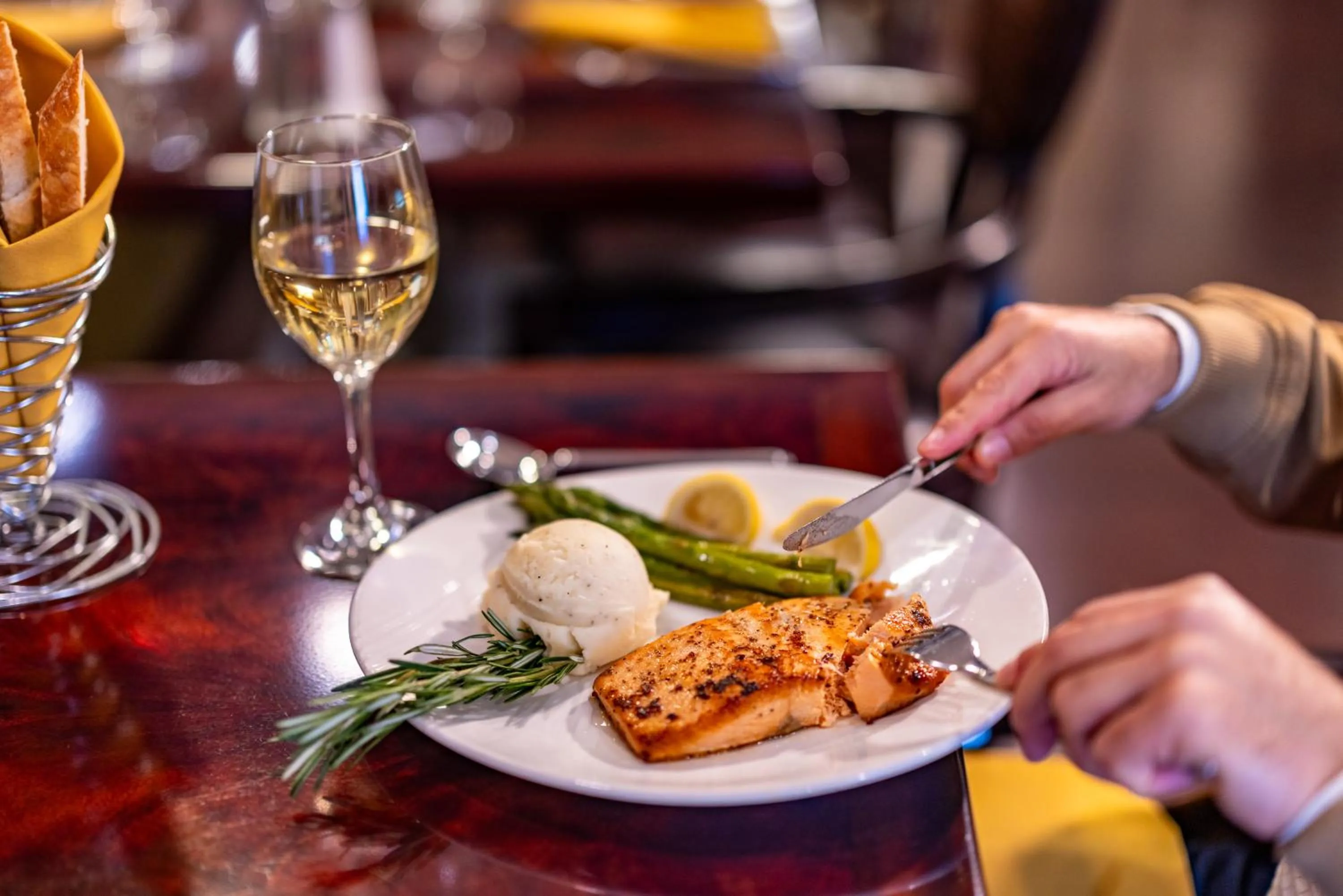 Food in The Churchill Hotel Near Embassy Row