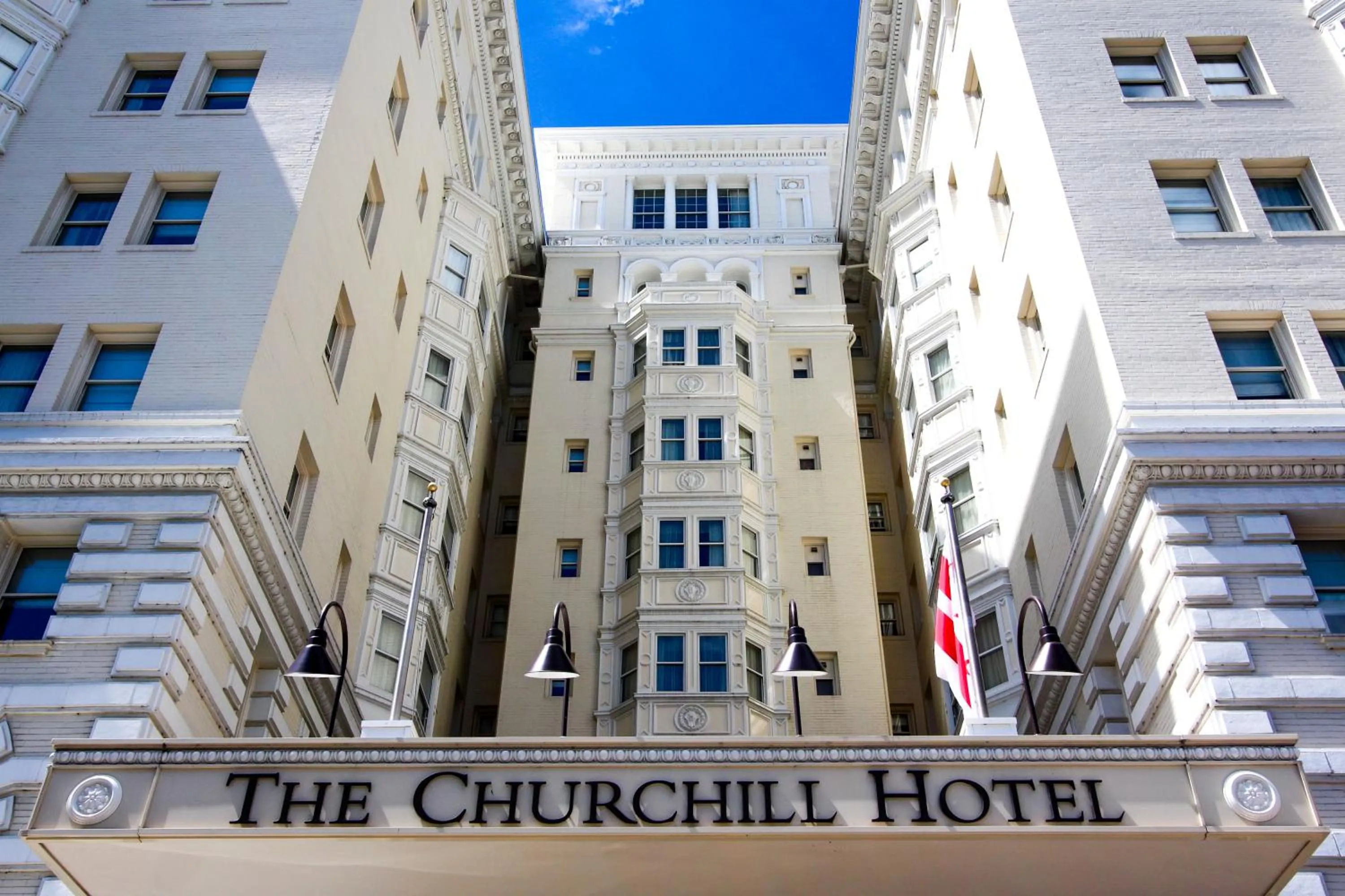 Property building in The Churchill Hotel Near Embassy Row