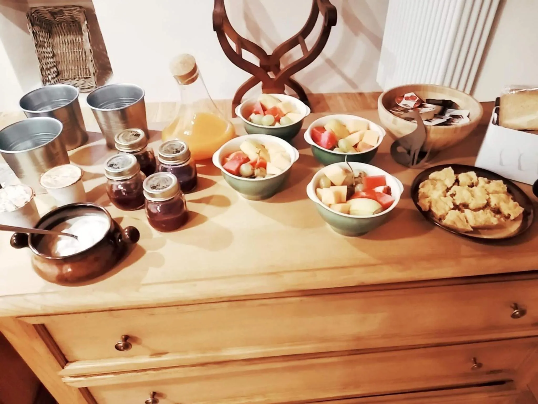 Breakfast in tenuta i musi lunghi