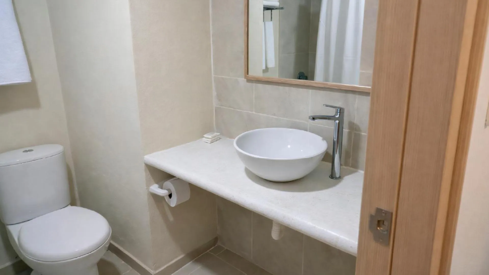 Bathroom in Hotel Toné by On vacation