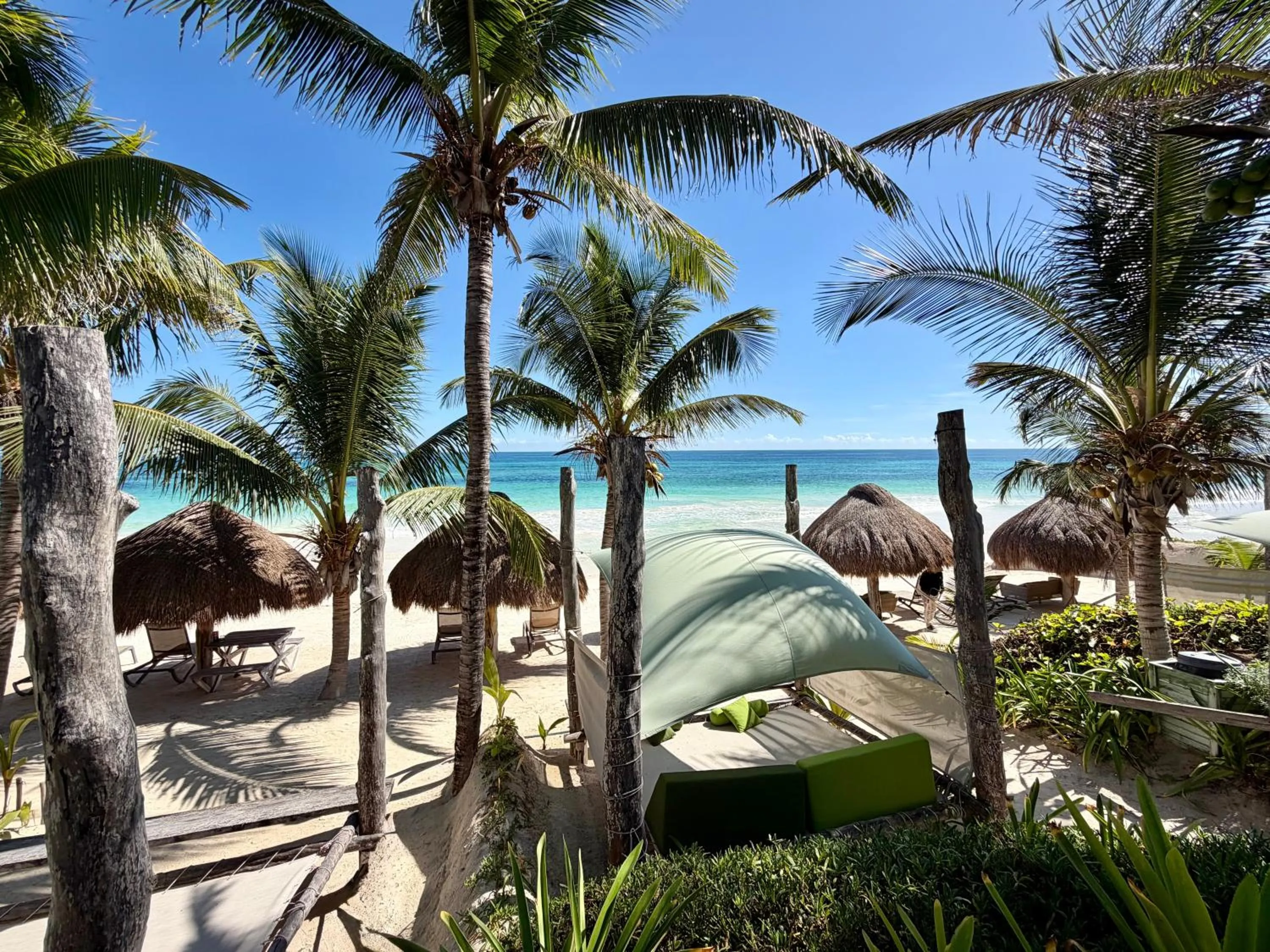 Beach in Sueños Tulum
