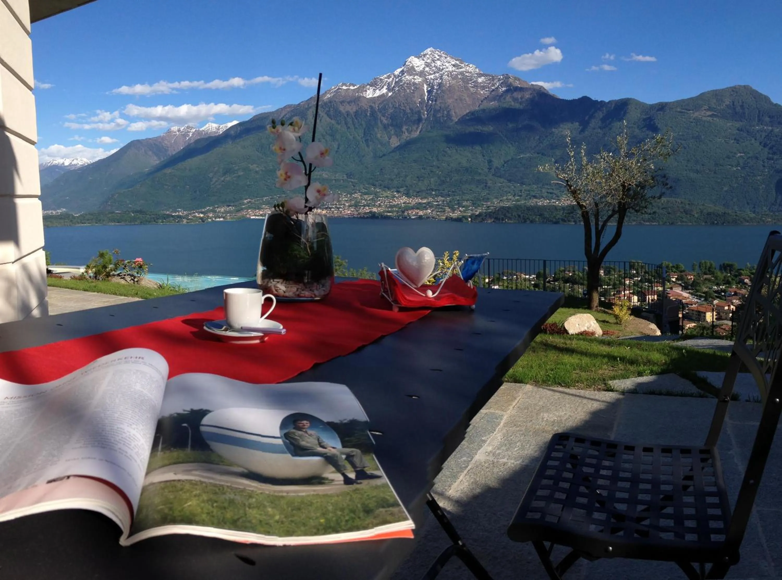 Patio in La Collinetta Apartments