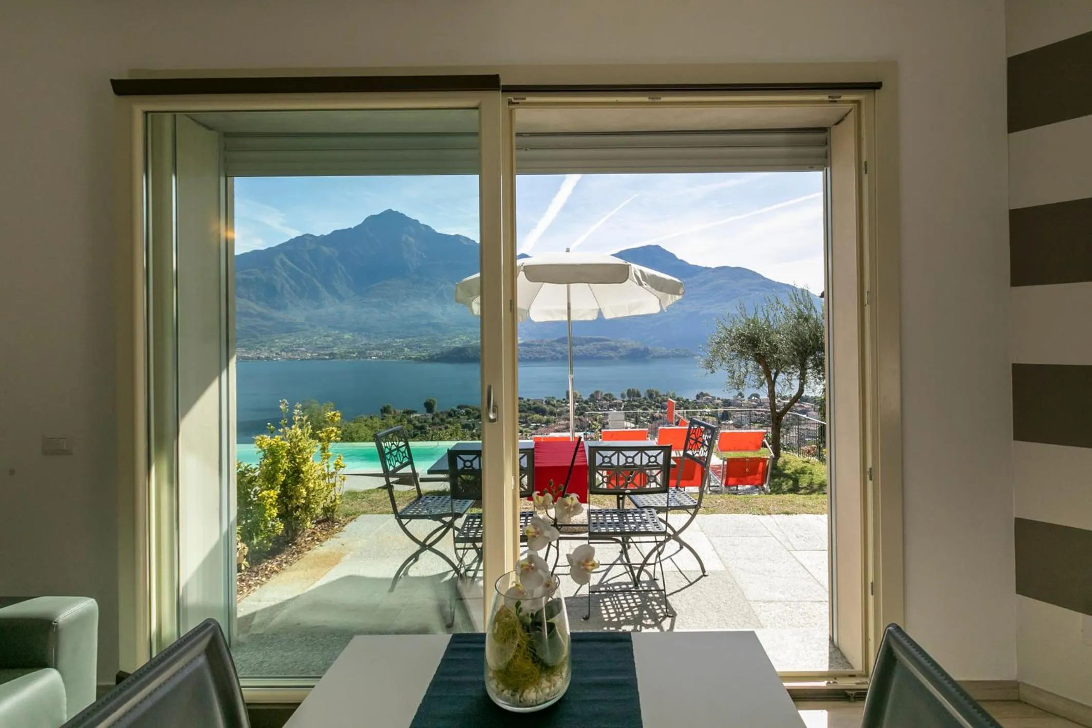Patio in La Collinetta Apartments