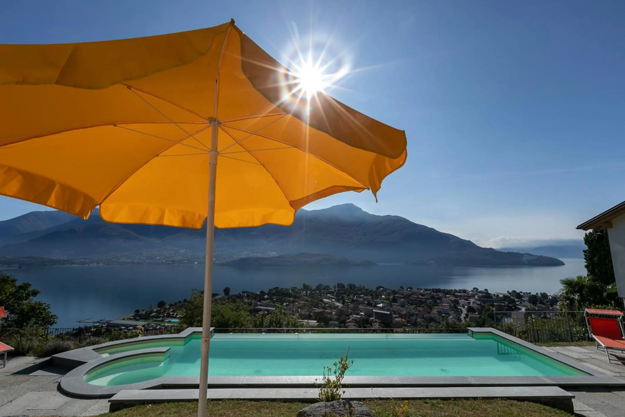 City view in La Collinetta Apartments