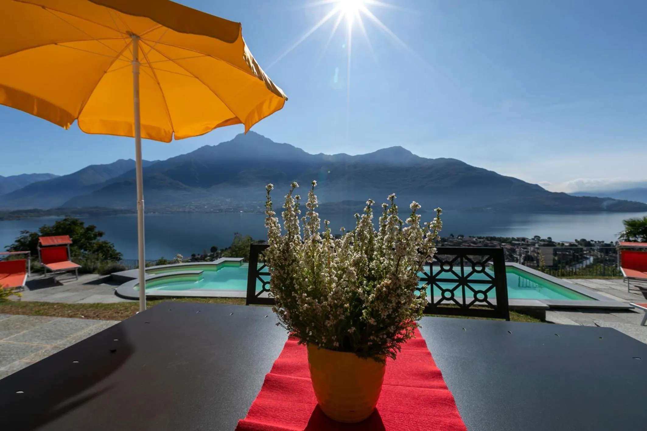 View (from property/room) in La Collinetta Apartments