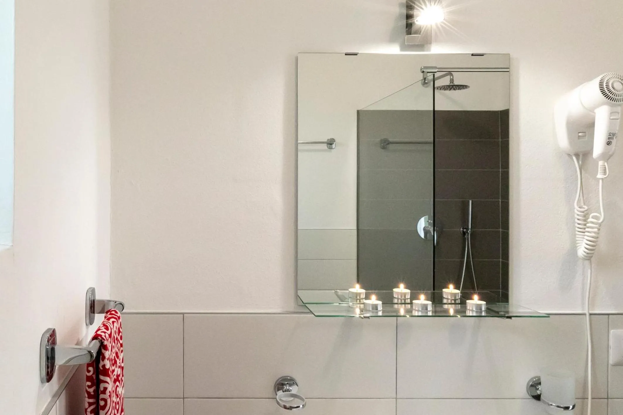 Bathroom in La Collinetta Apartments