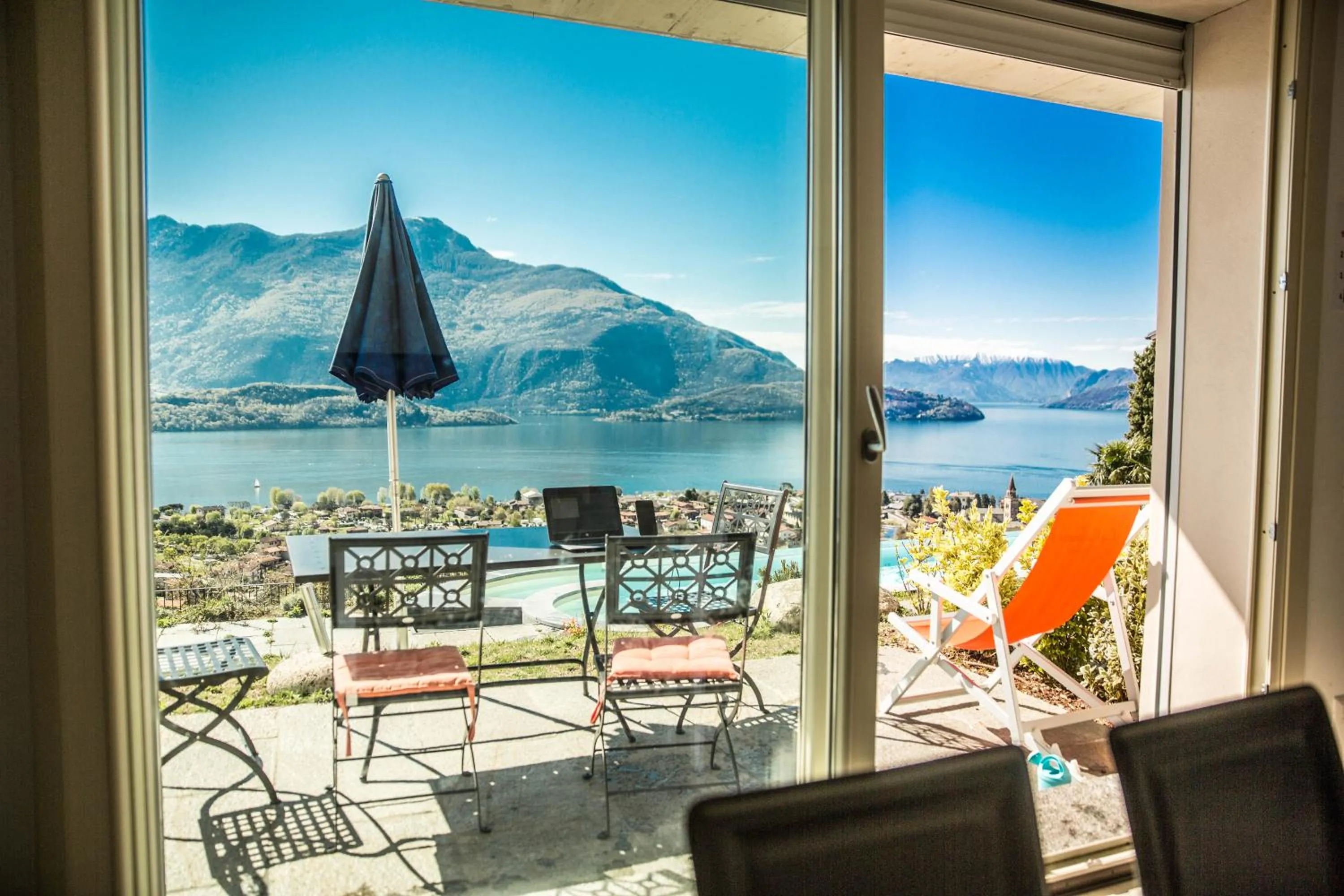 Patio in La Collinetta Apartments
