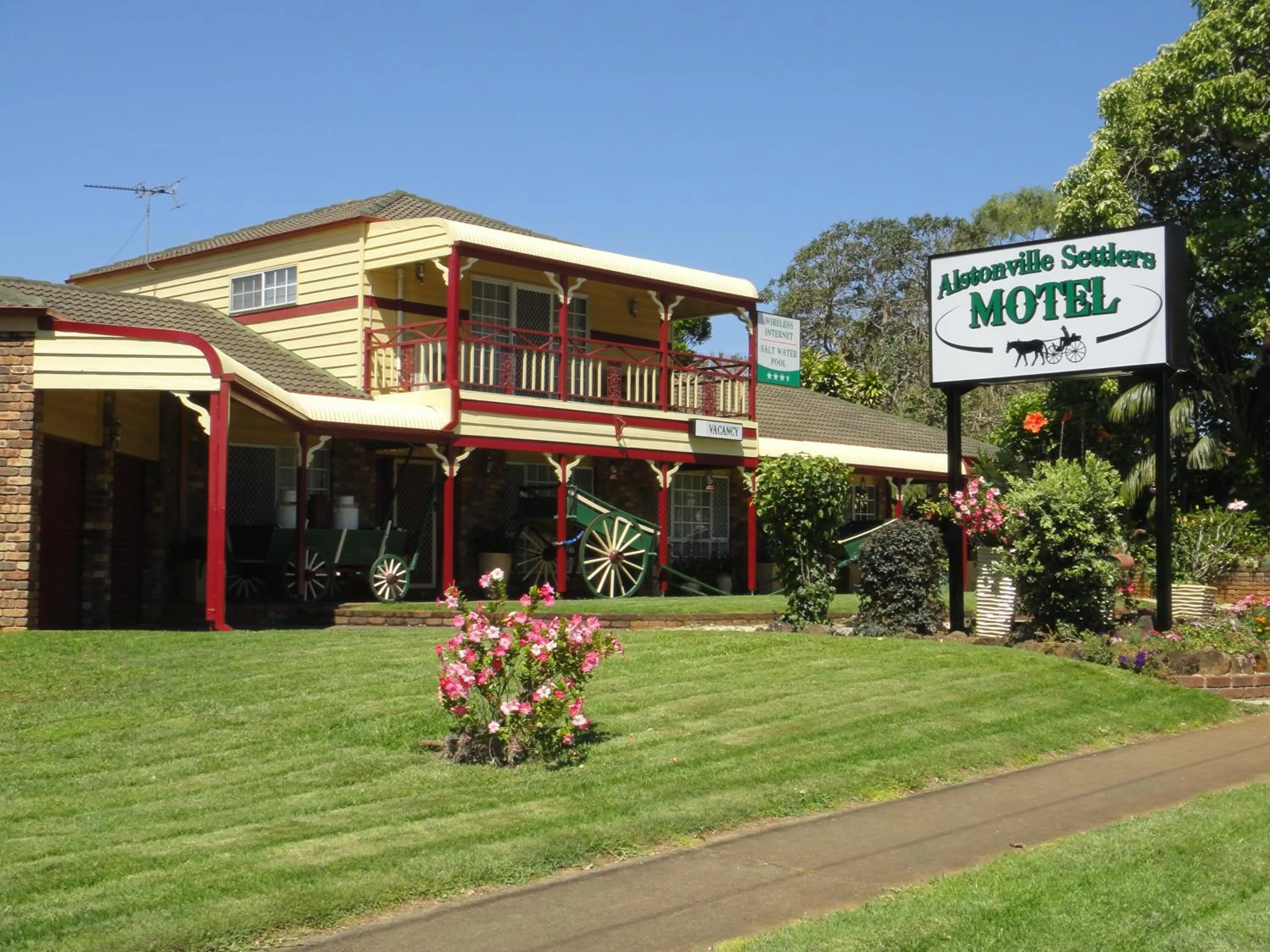 Facade/entrance in Alstonville Settlers Motel