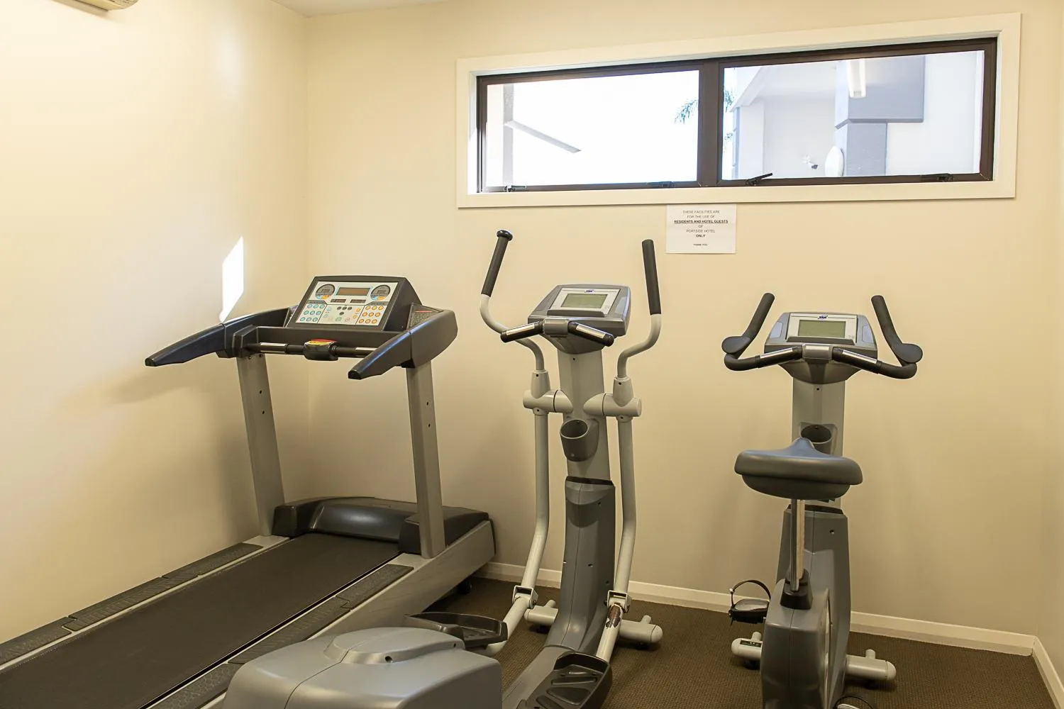 Fitness centre/facilities in Portside Hotel Gisborne