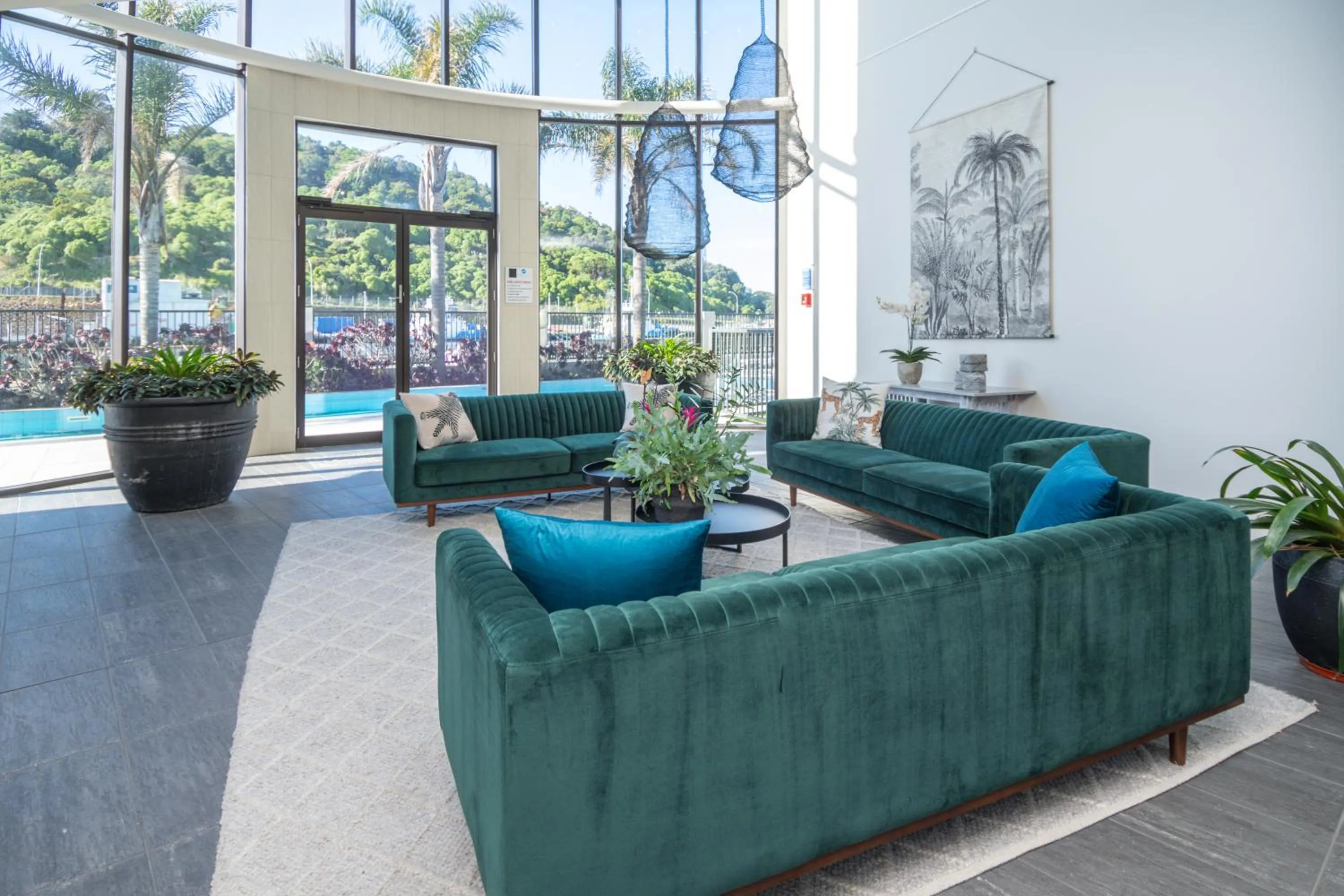 Lobby or reception in Portside Hotel Gisborne