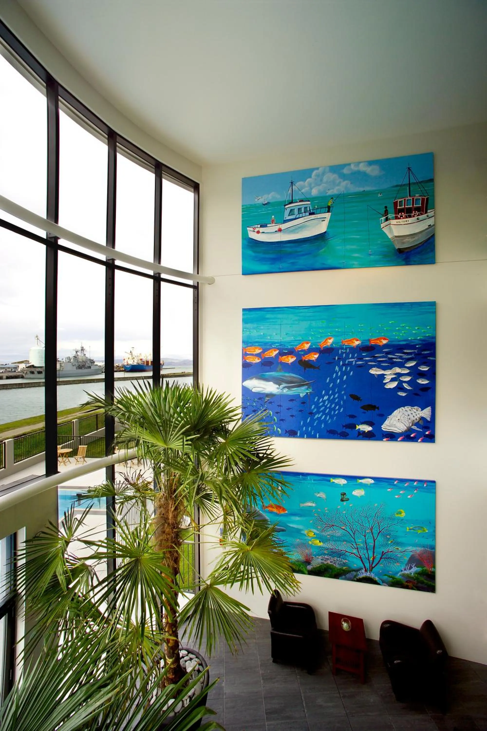 Decorative detail in Portside Hotel Gisborne