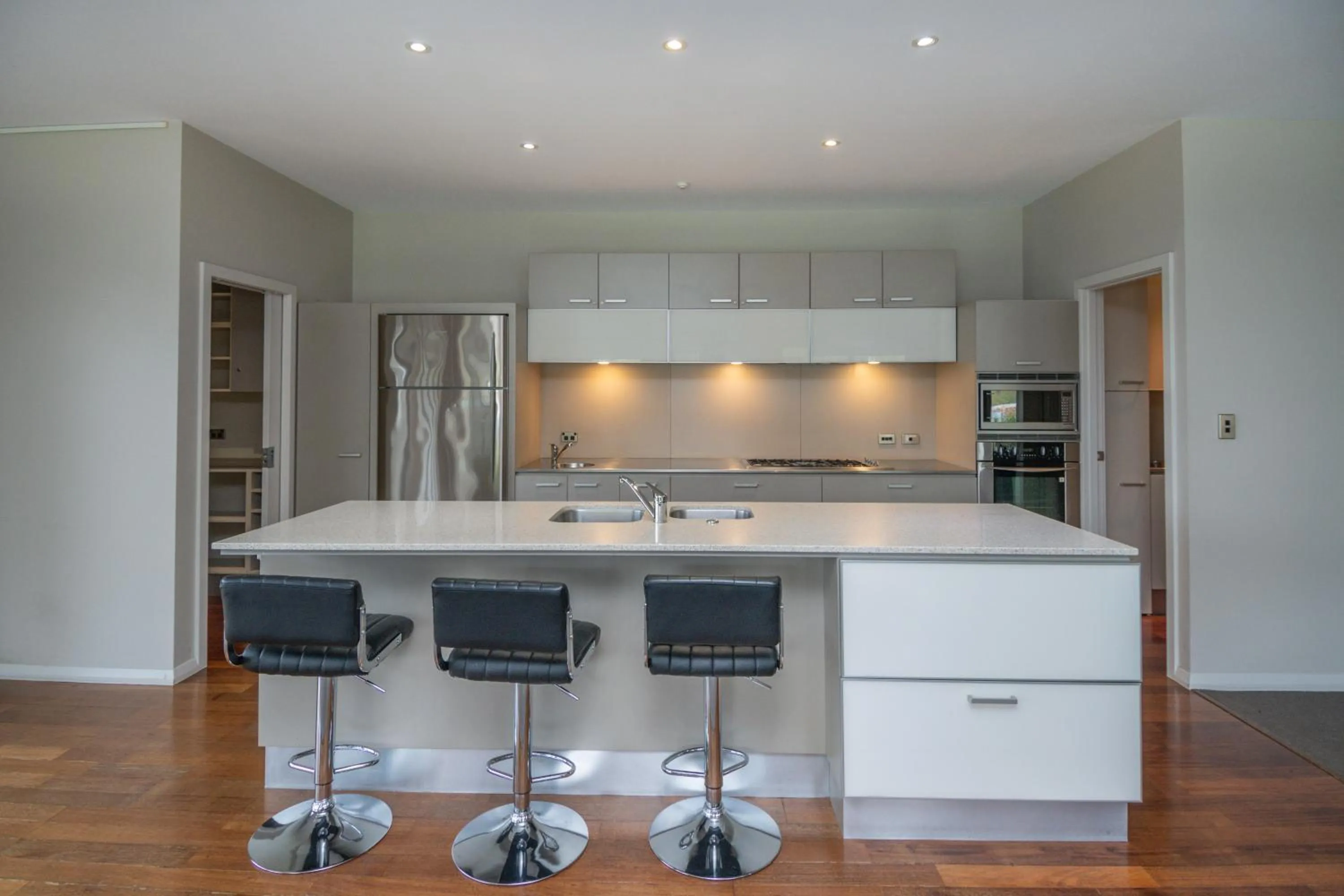 kitchen in Portside Hotel Gisborne