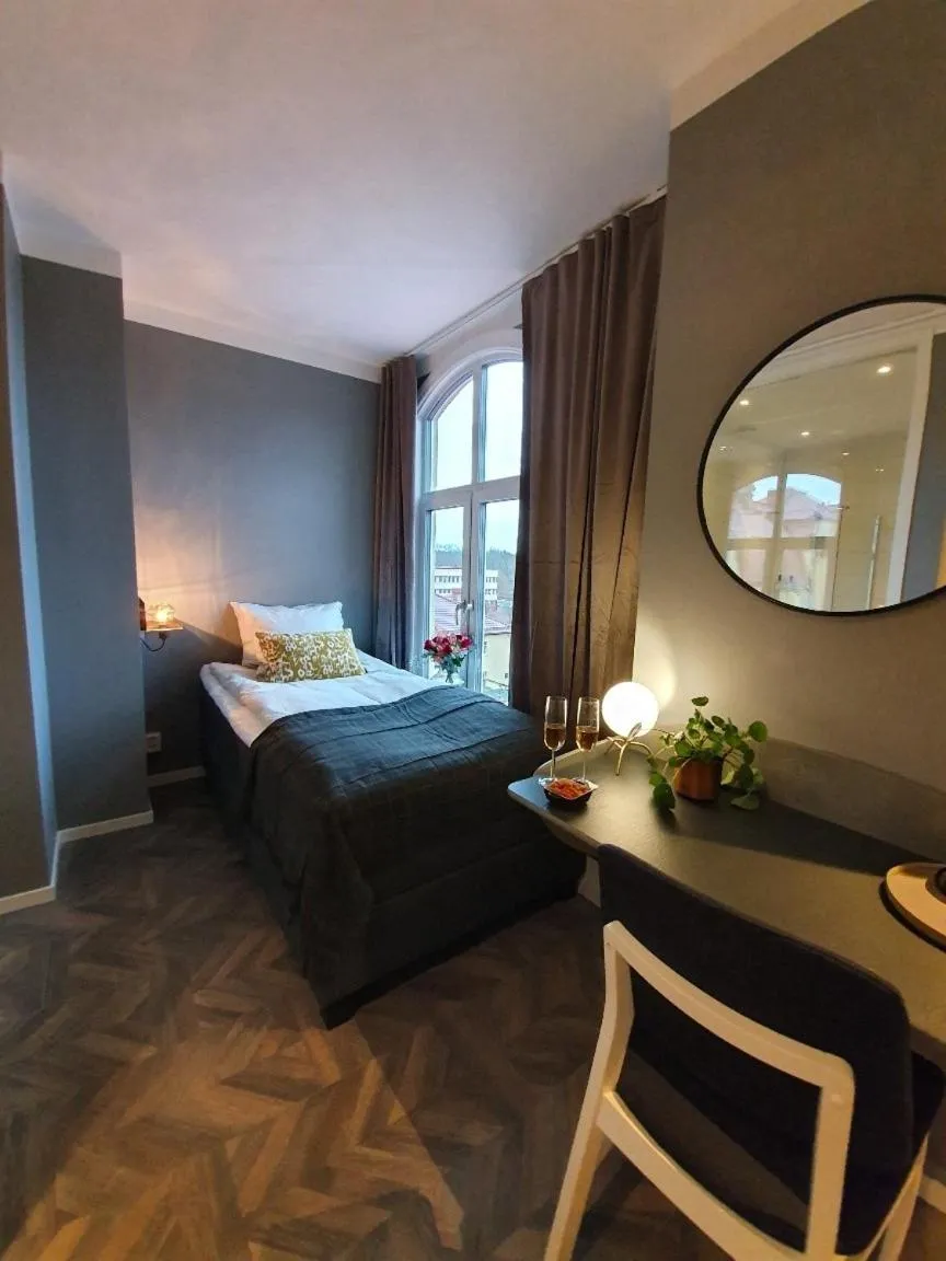 Bed in Hotell Carl Friman