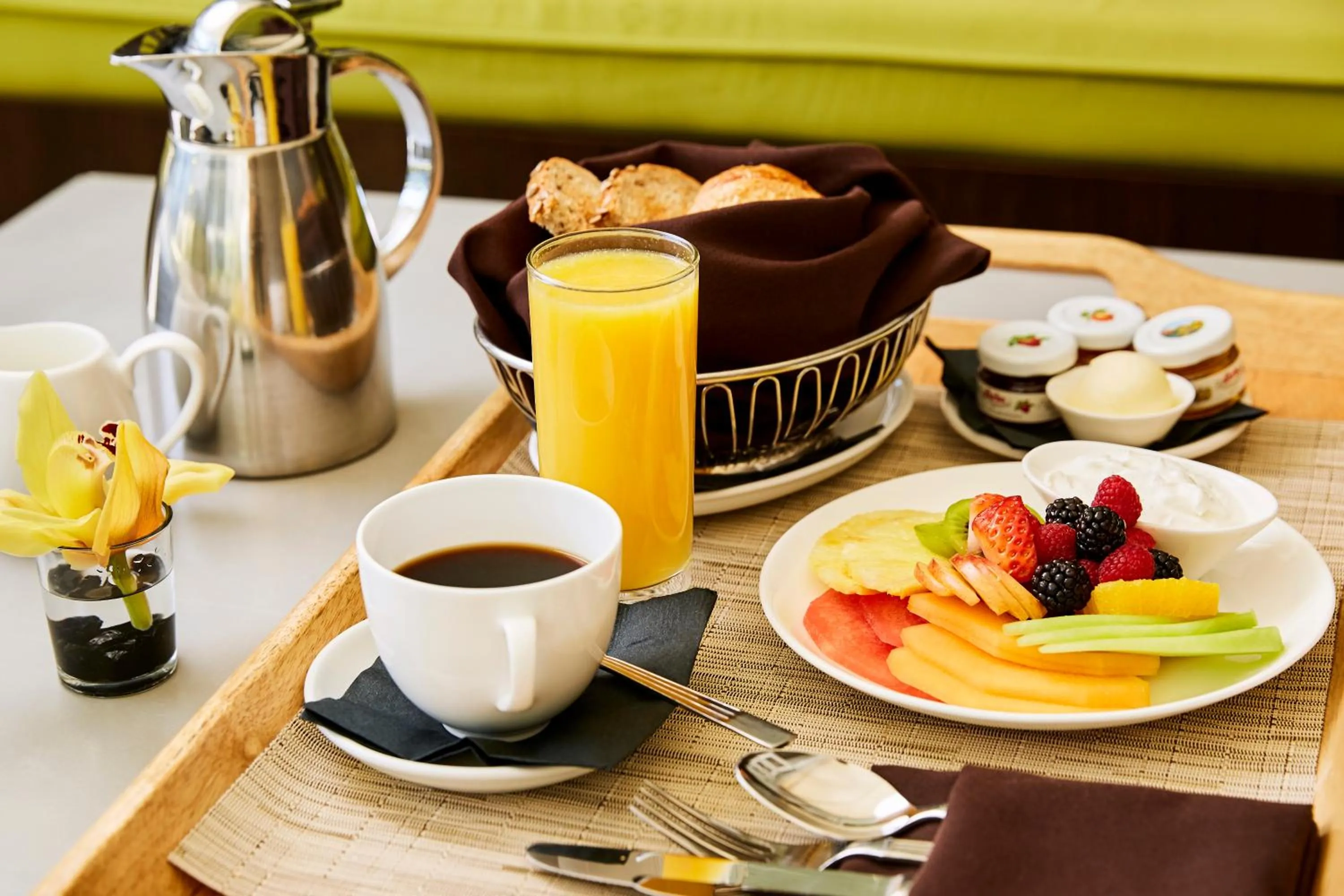 Breakfast in Sunset Marquis Hotel