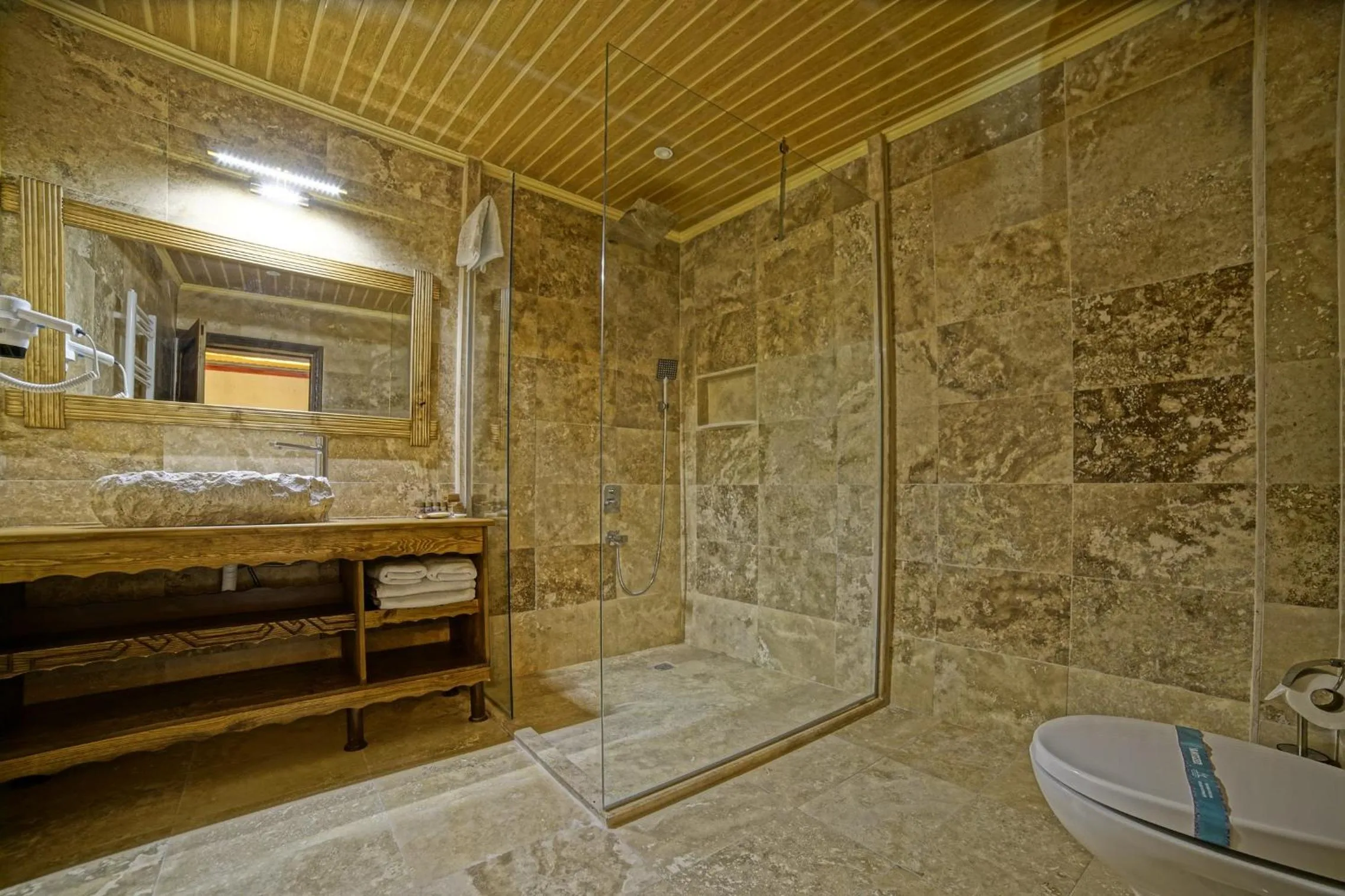 Bathroom in Termessos Hotel