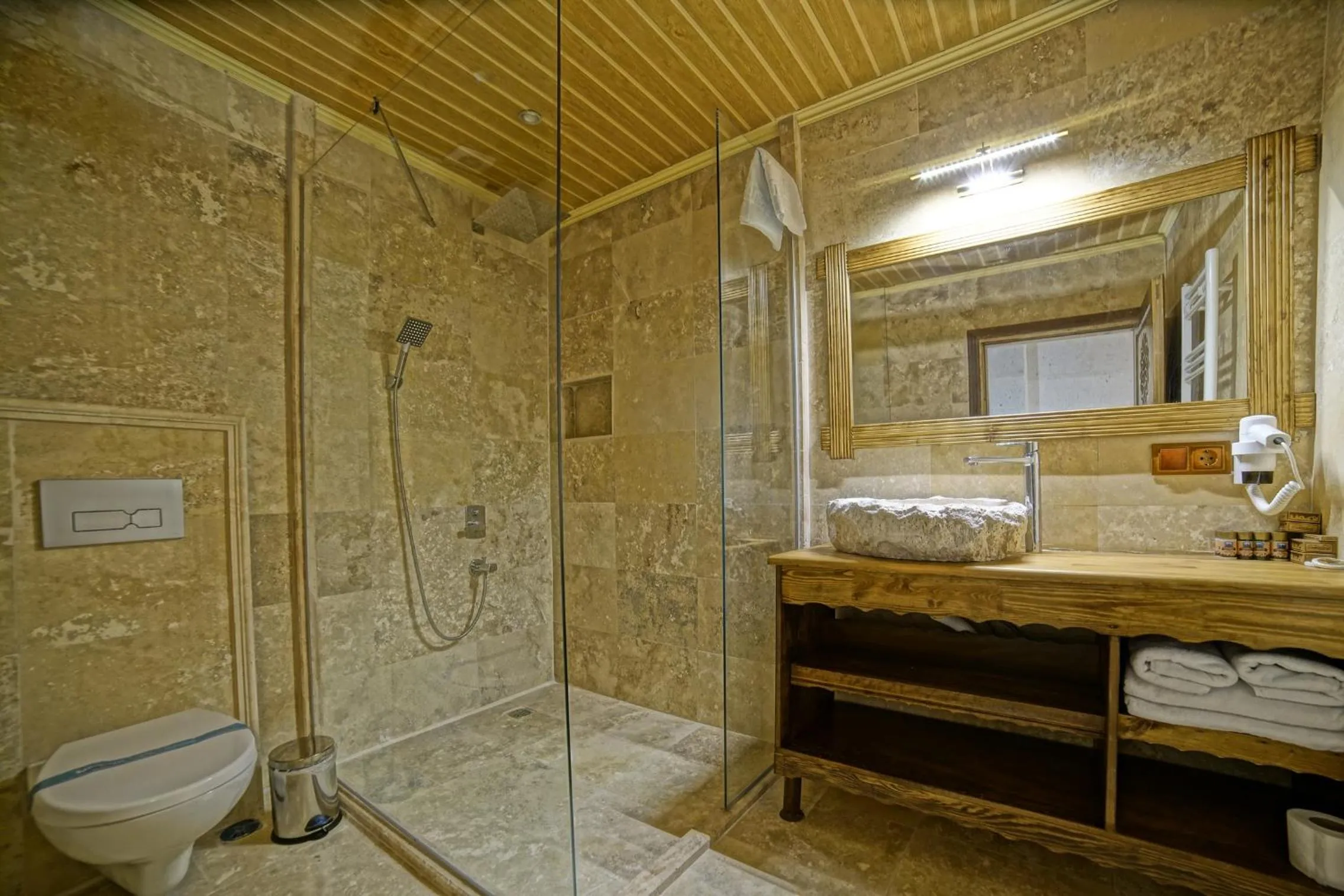 Bathroom in Termessos Hotel