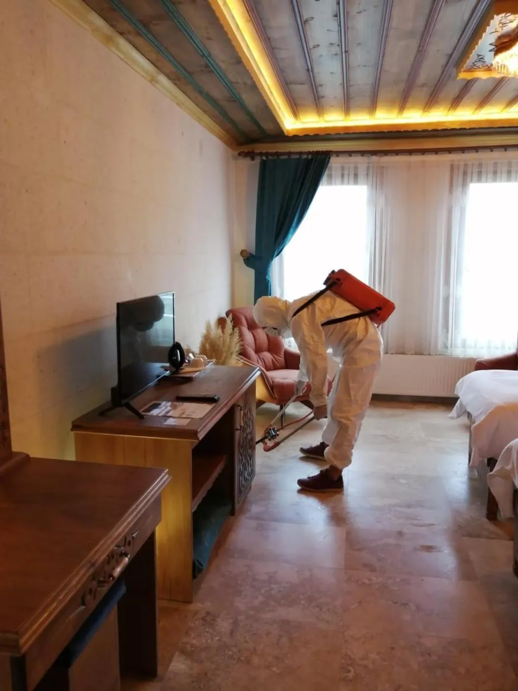 Decorative detail in Termessos Hotel