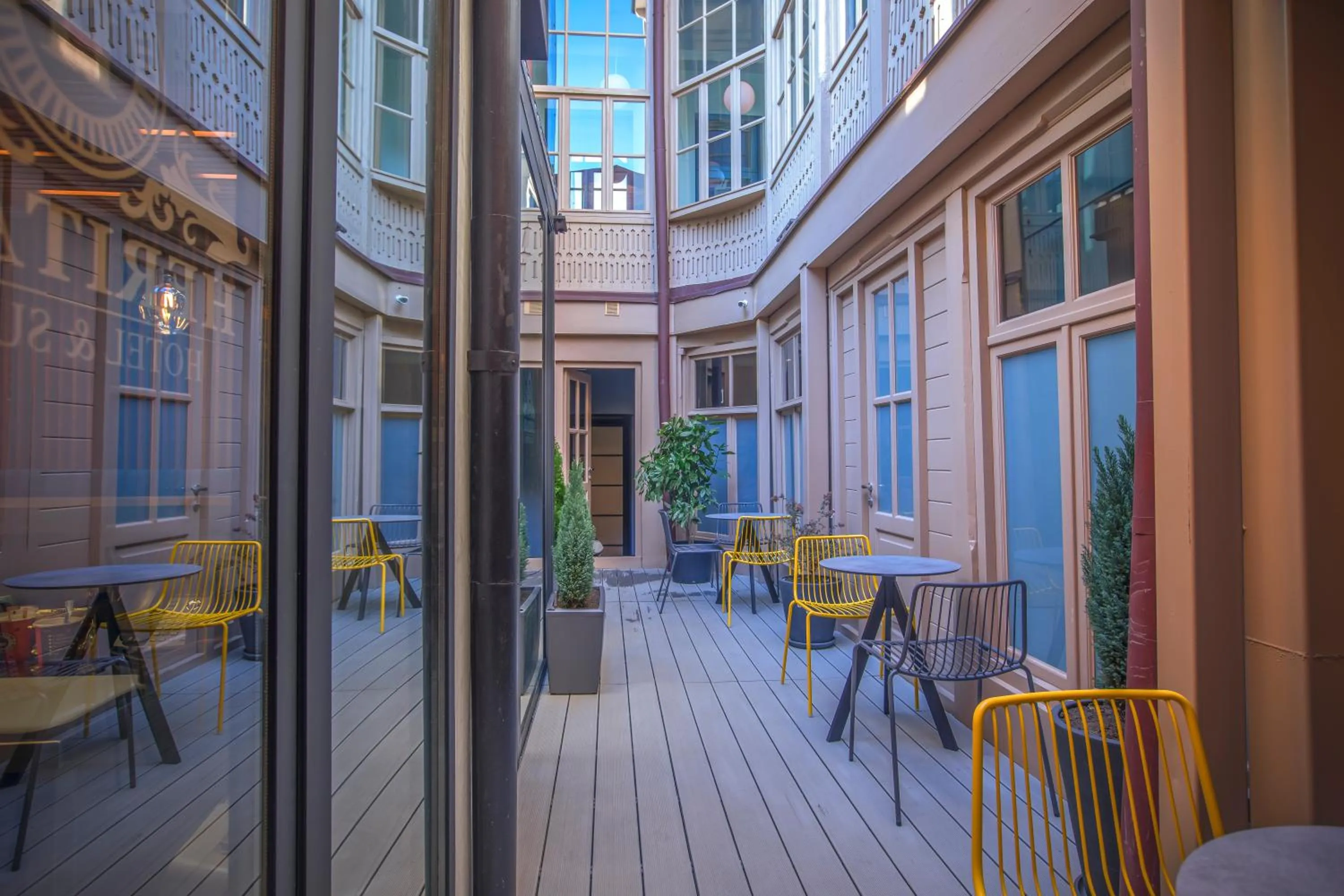 Garden in Heritage Hotel and Suites