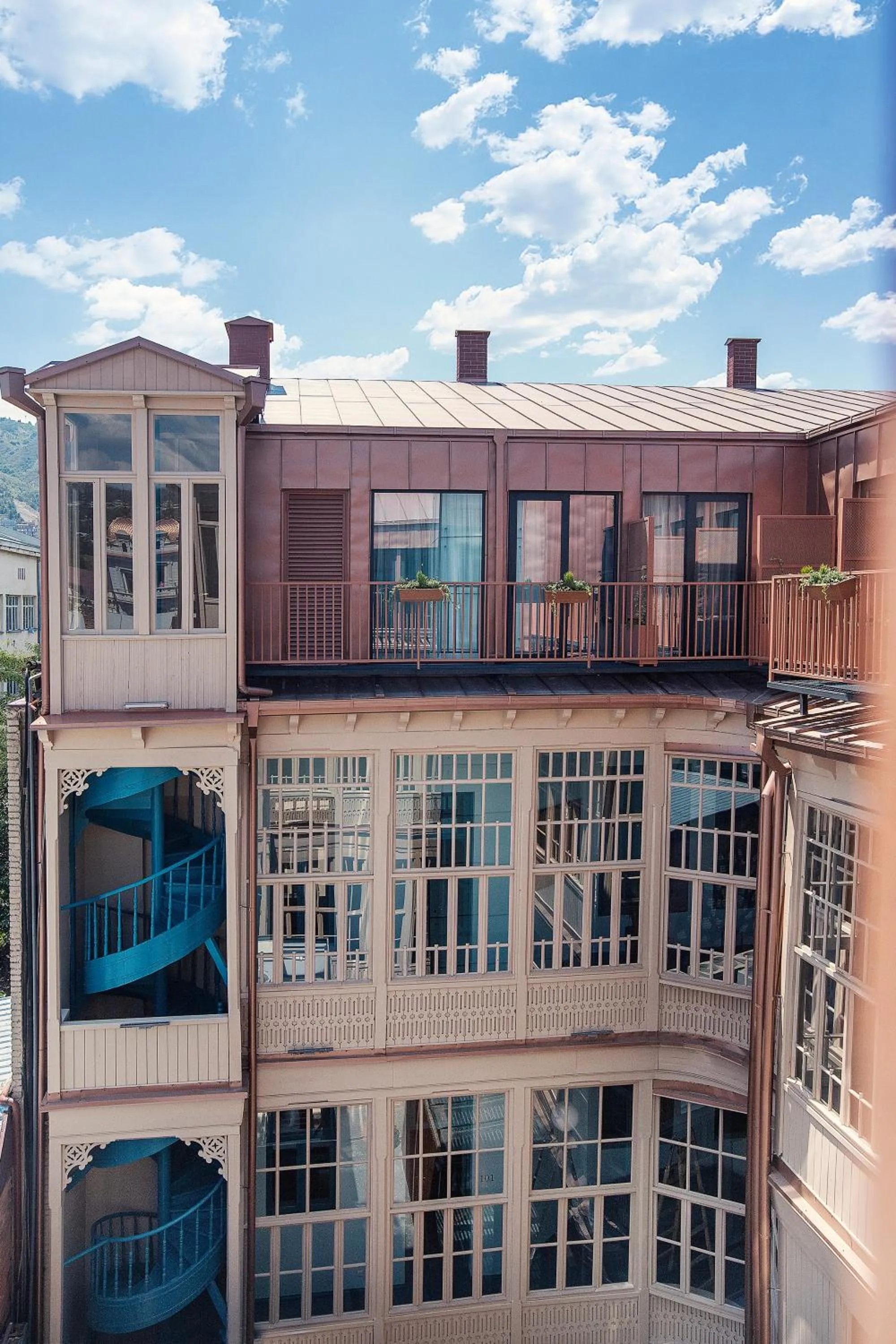 Property building in Heritage Hotel and Suites