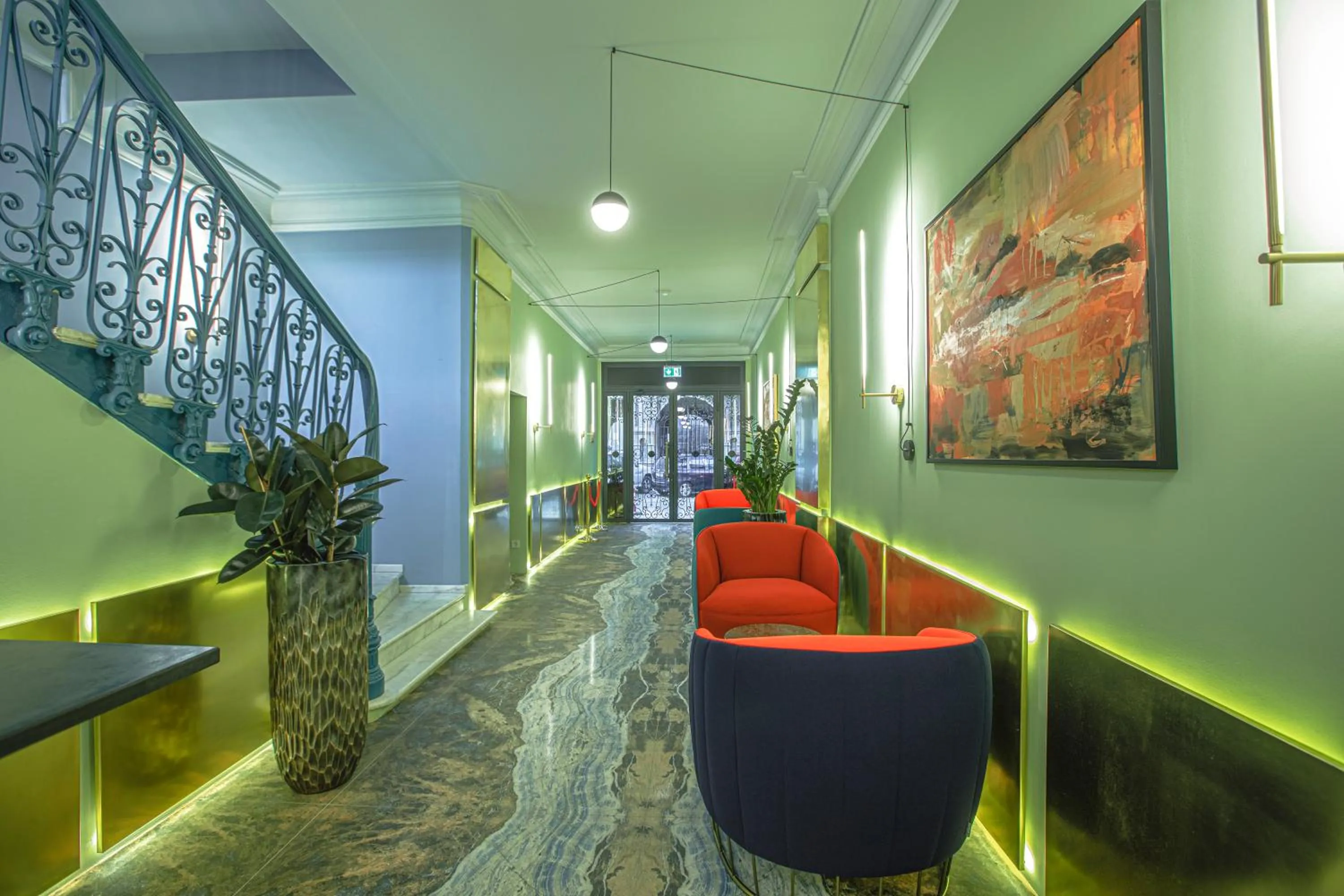 Lobby or reception in Heritage Hotel and Suites