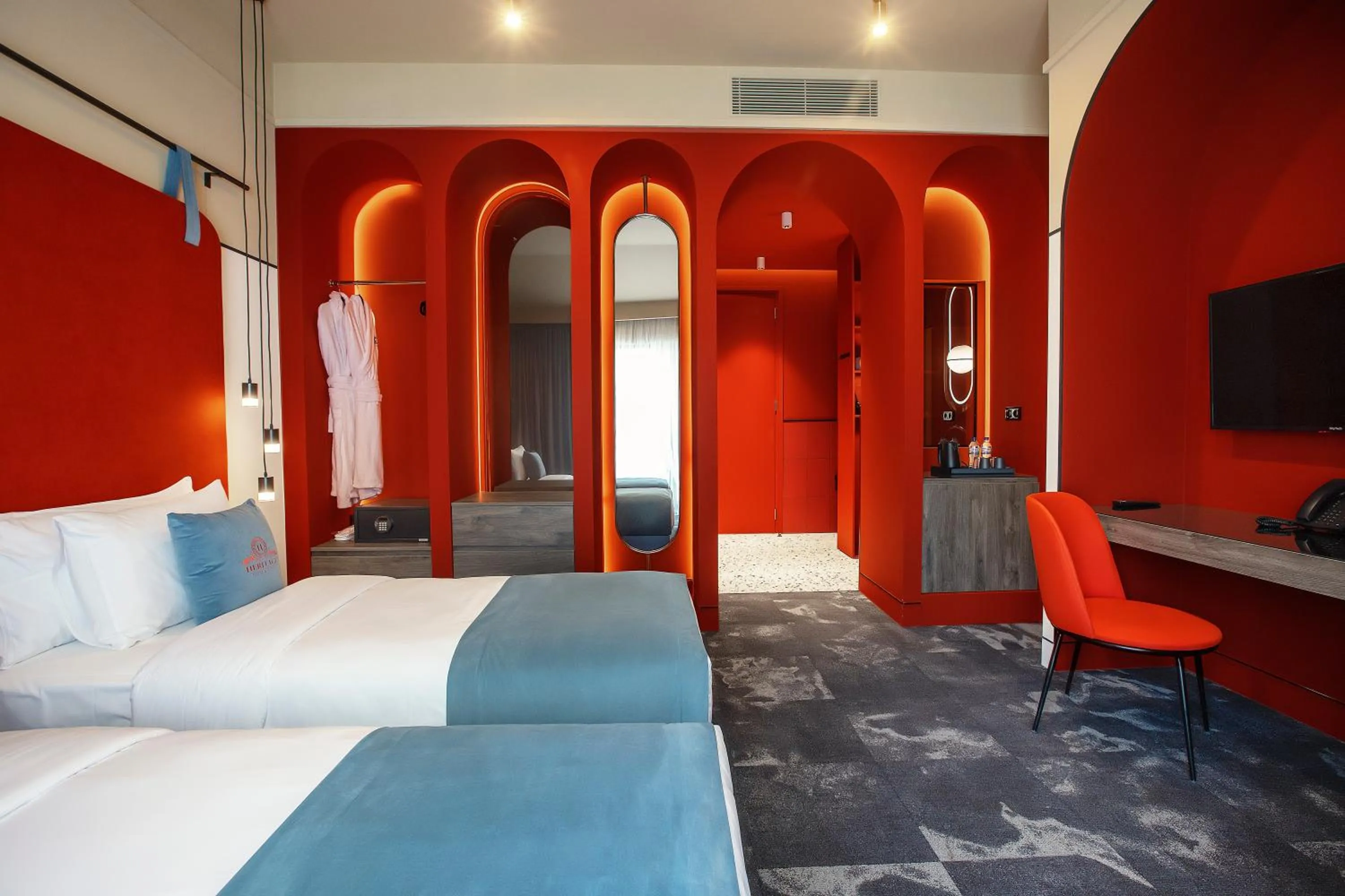 Photo of the whole room, Bed in Heritage Hotel and Suites