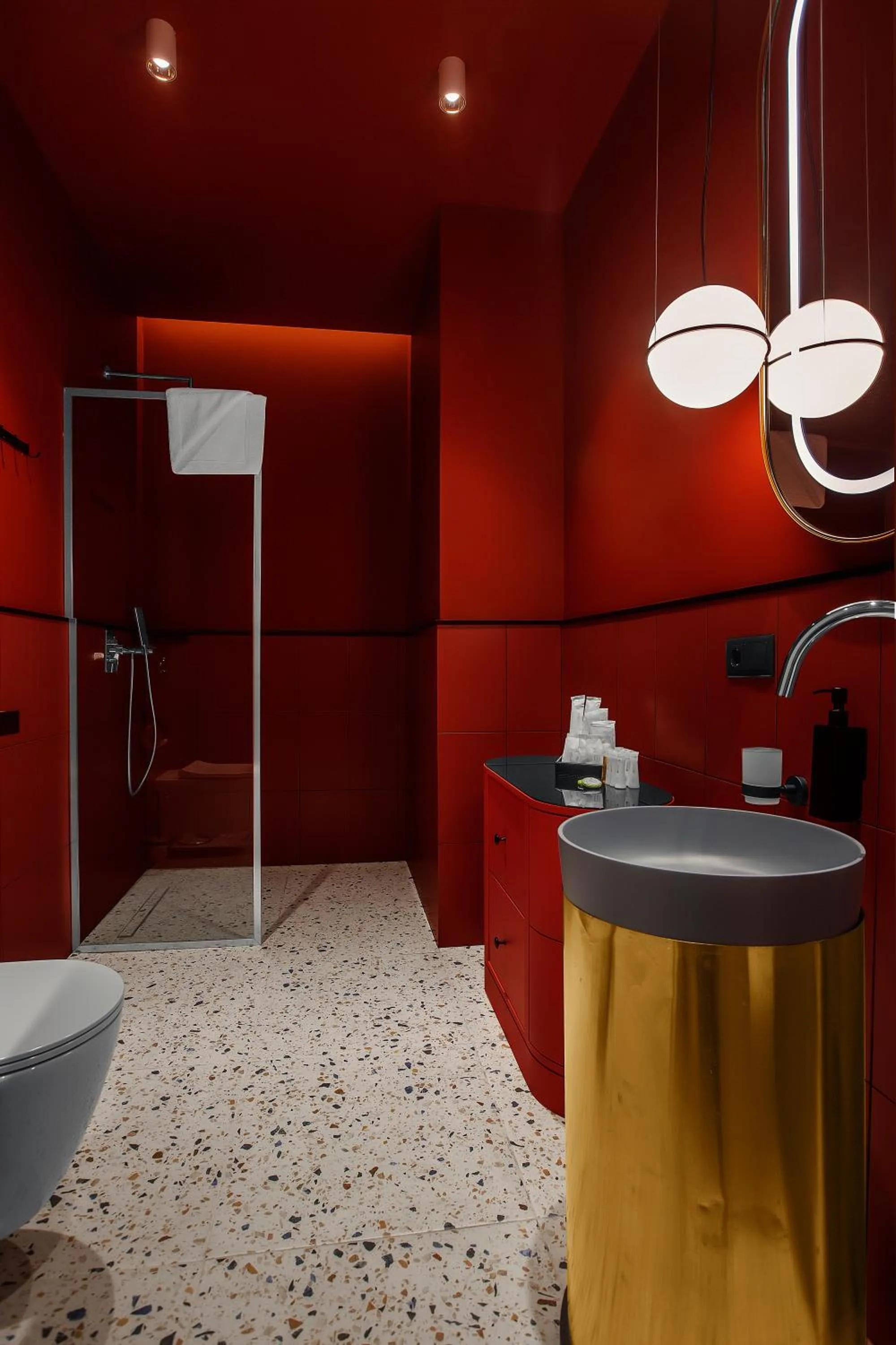 Bathroom in Heritage Hotel and Suites