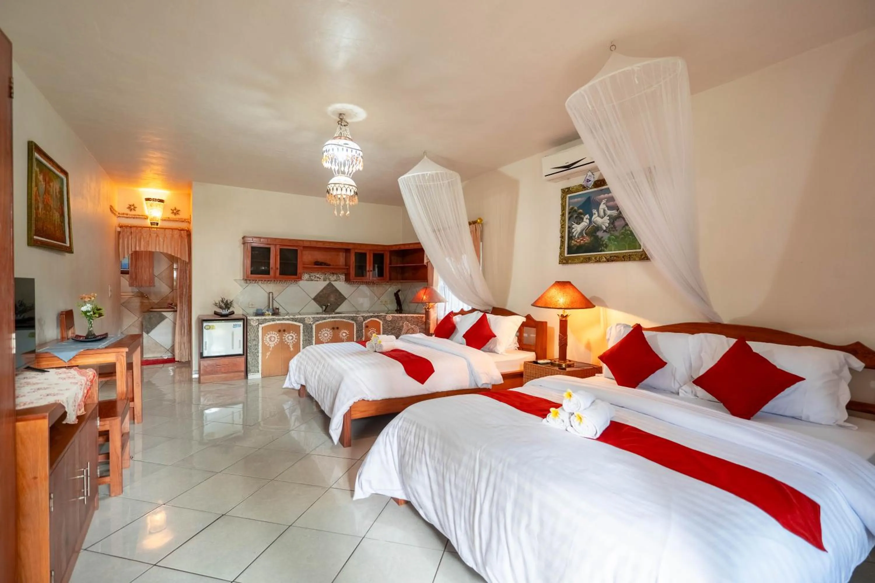 Bedroom, Bed in Deutsches-Eck Rikesti