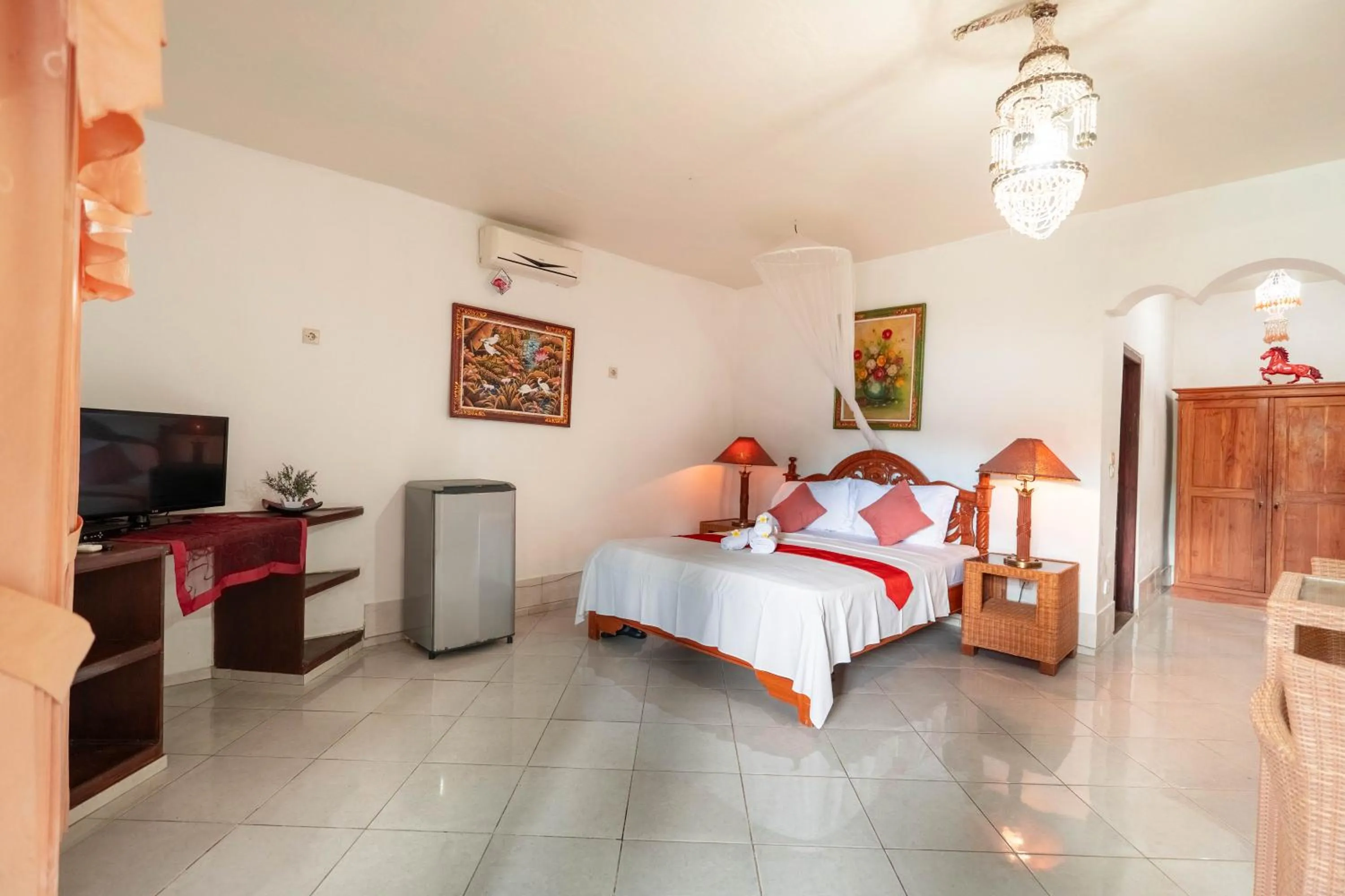 Bedroom, Bed in Deutsches-Eck Rikesti