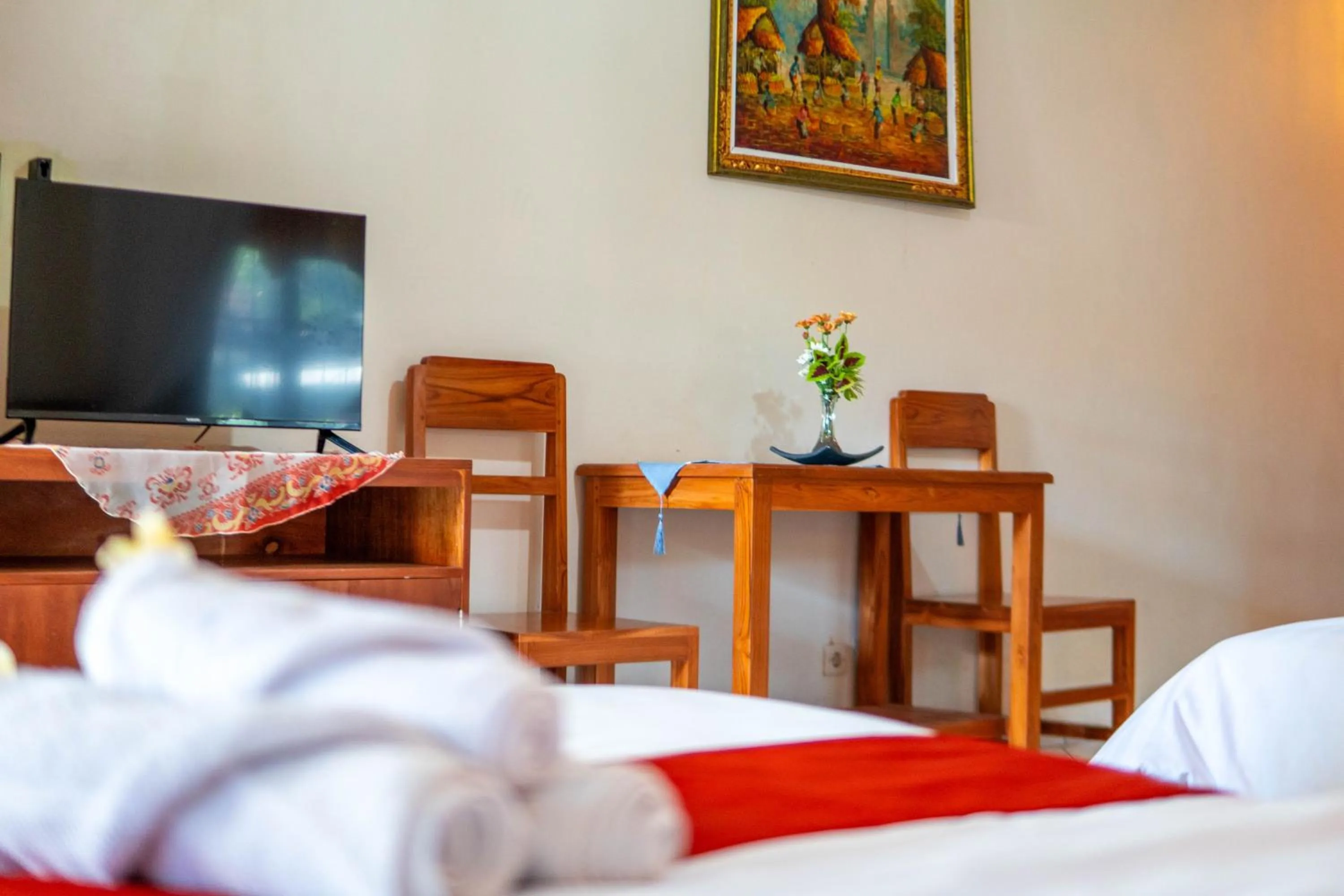 Photo of the whole room, Bed in Deutsches-Eck Rikesti