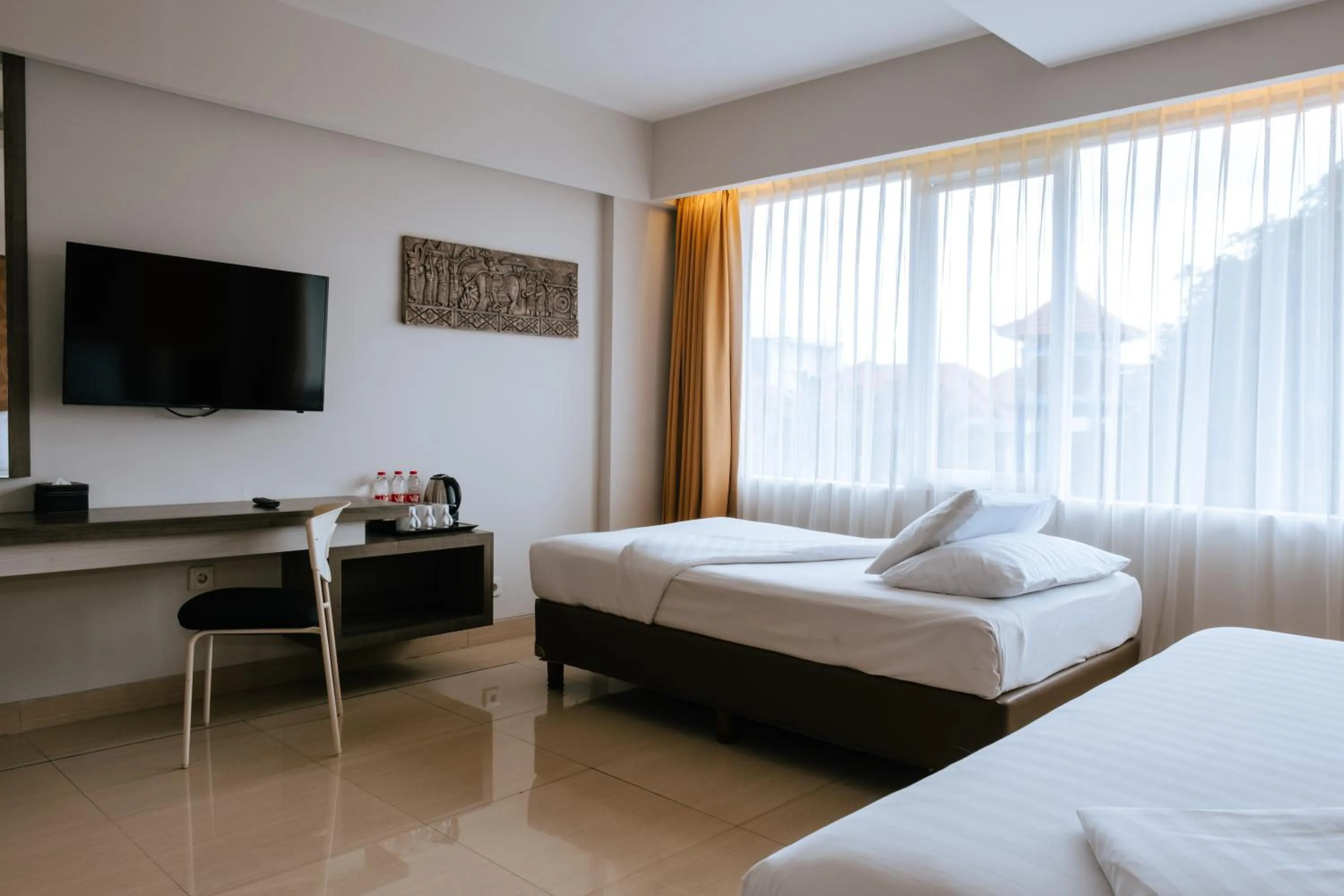 Bedroom, Bed in Siesta Legian