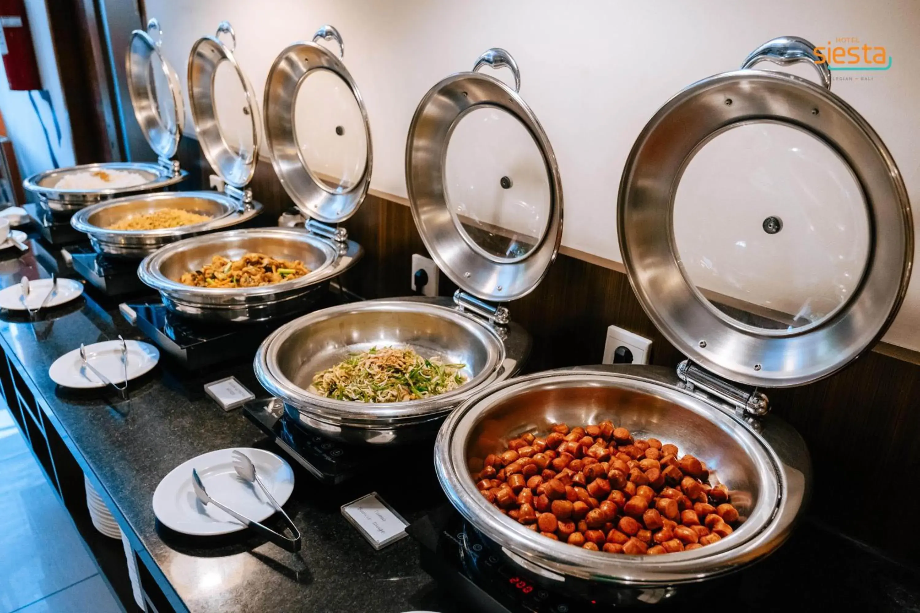 Buffet breakfast in Siesta Legian Buffet breakfast in Siesta Legian