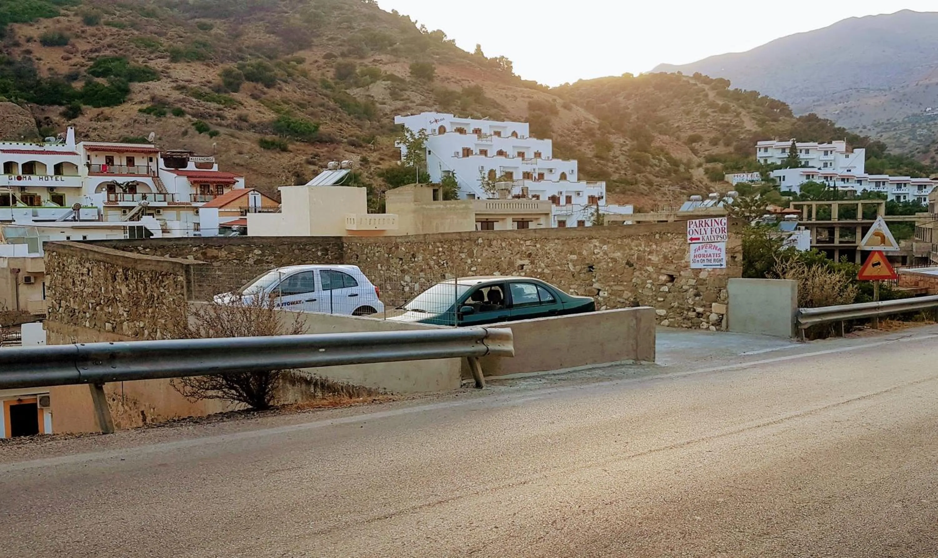 Area and facilities in Kalypso