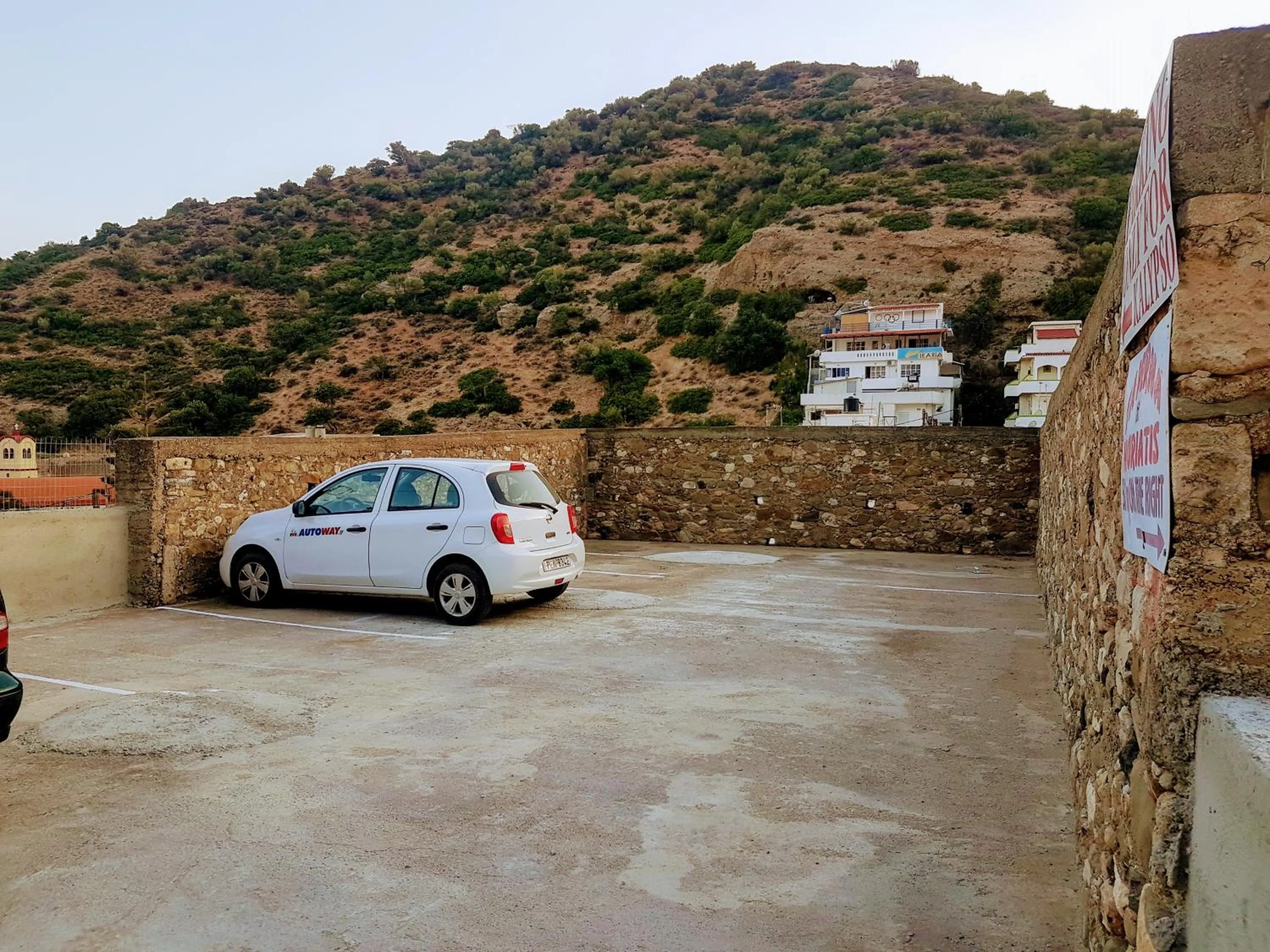 Area and facilities in Kalypso