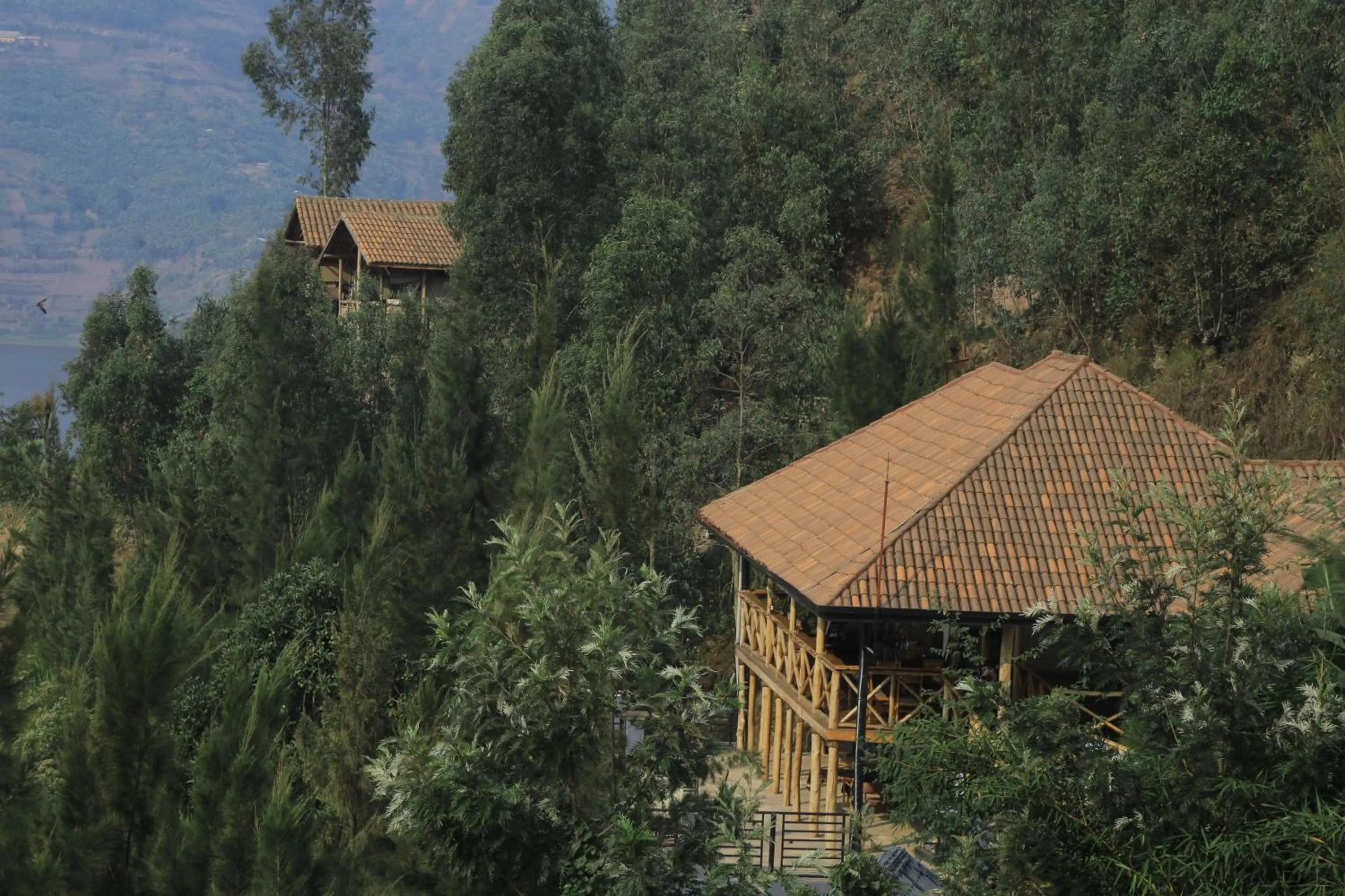 Mountain view in My Hill Eco Lodge