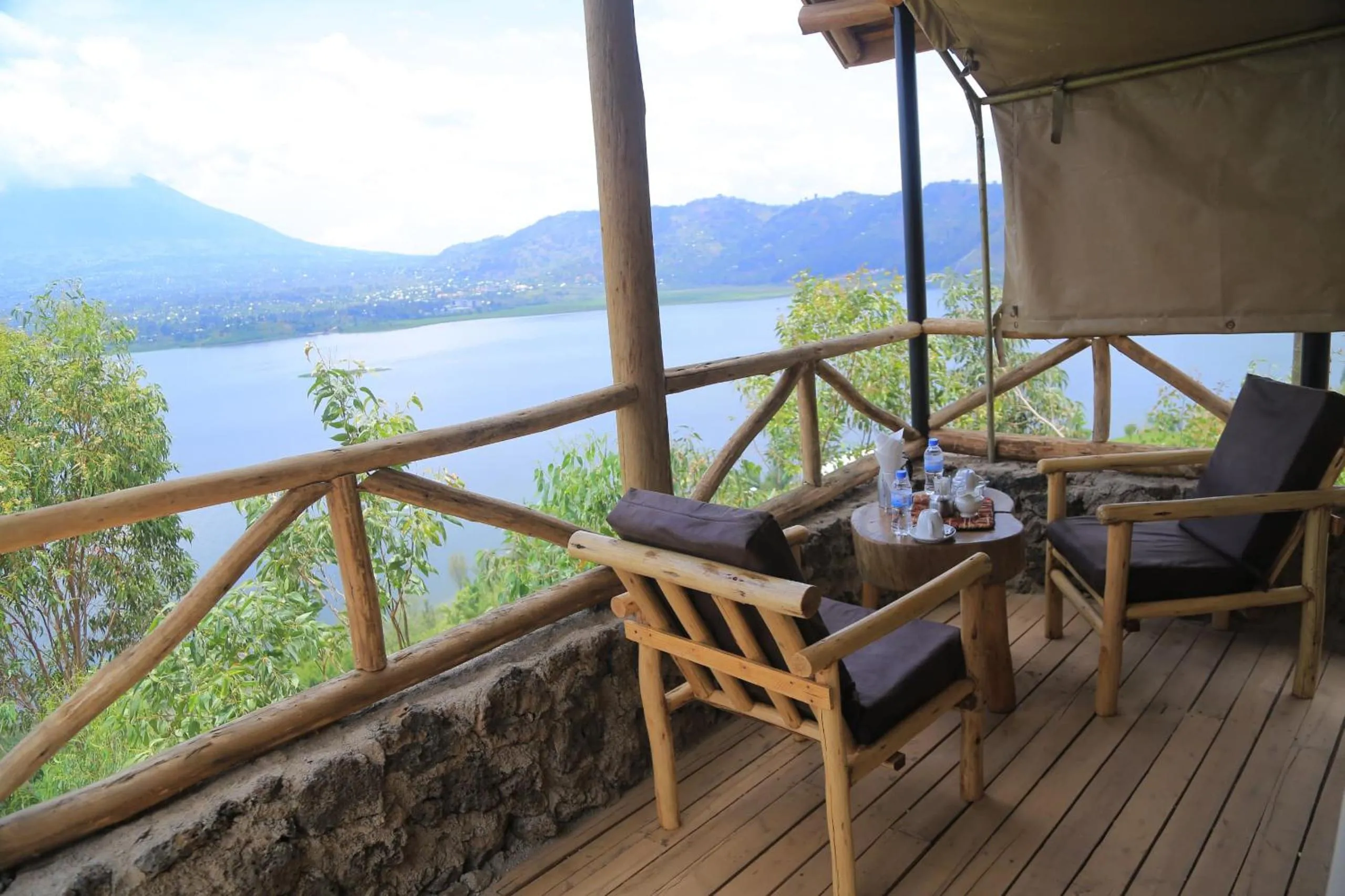 Mountain view in My Hill Eco Lodge