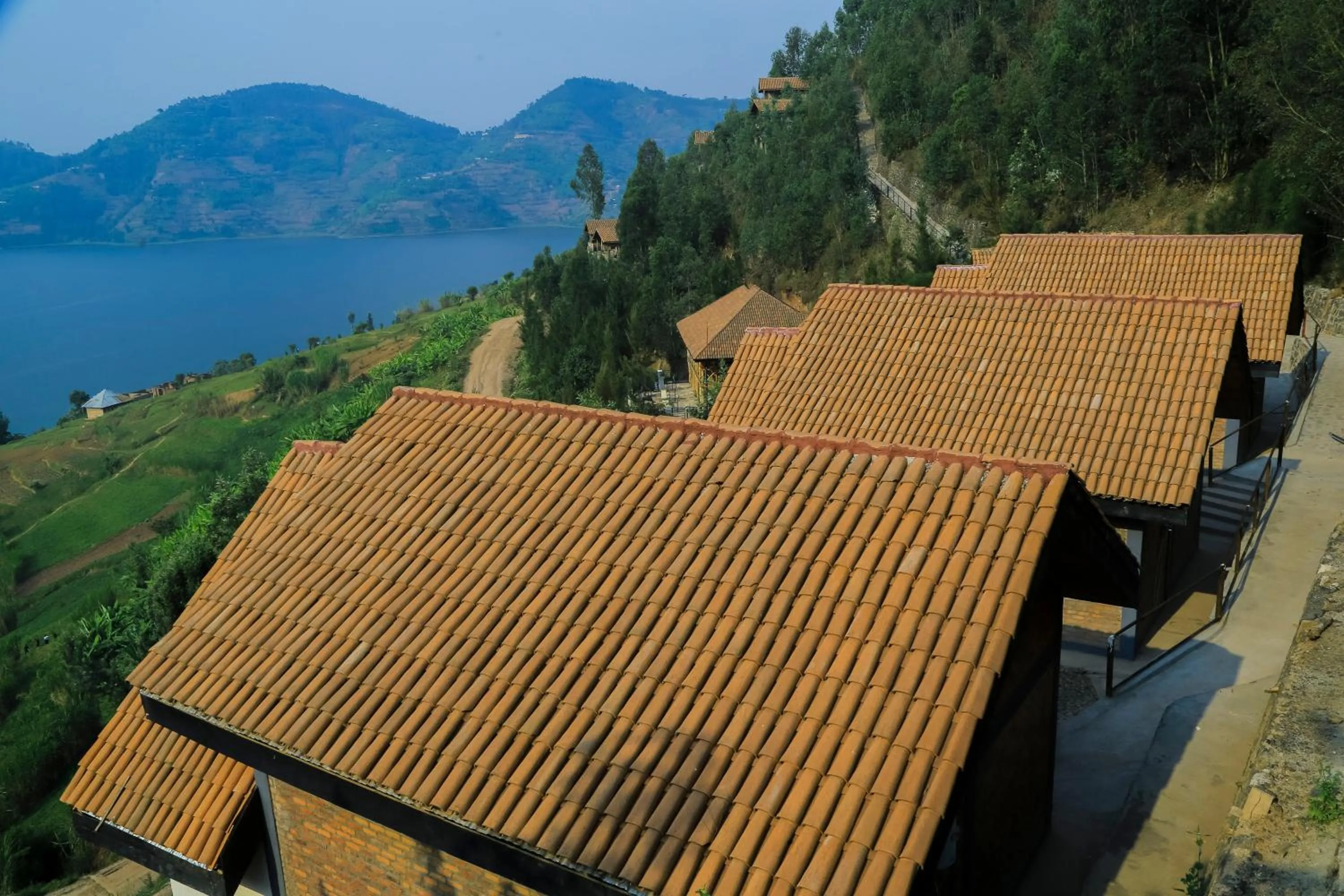 Mountain view in My Hill Eco Lodge